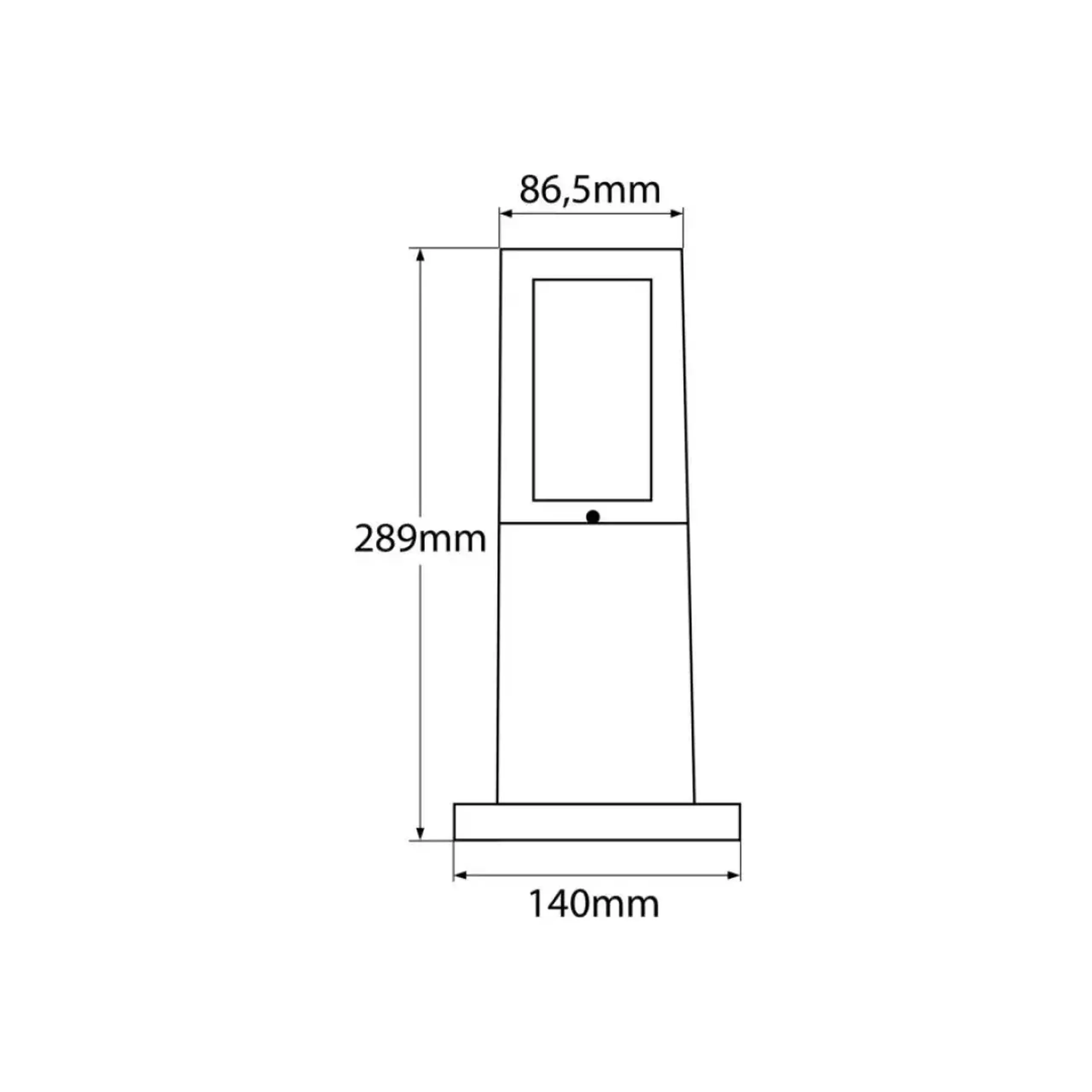 Felinar de grădină CINAR-1 40 W E27 220 - 240 V IP44 Horoz