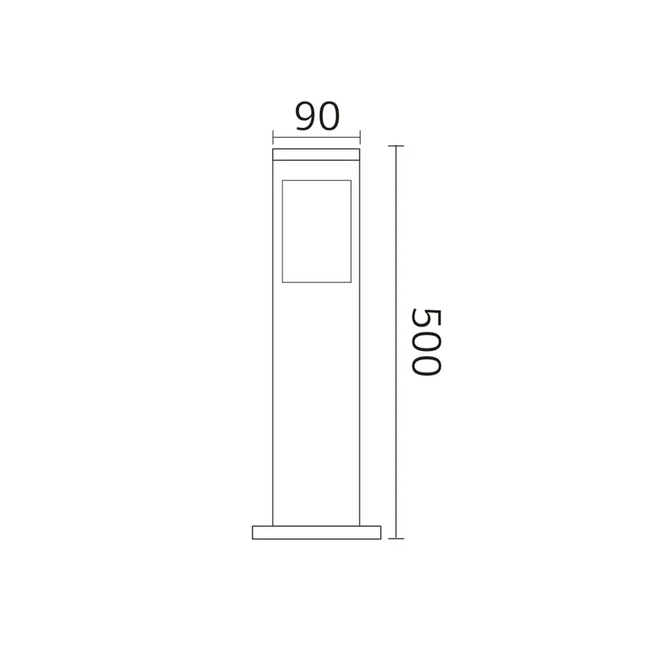 Felinar de grădină CINAR-2 40 W E27 220 - 240 V IP44 Horoz