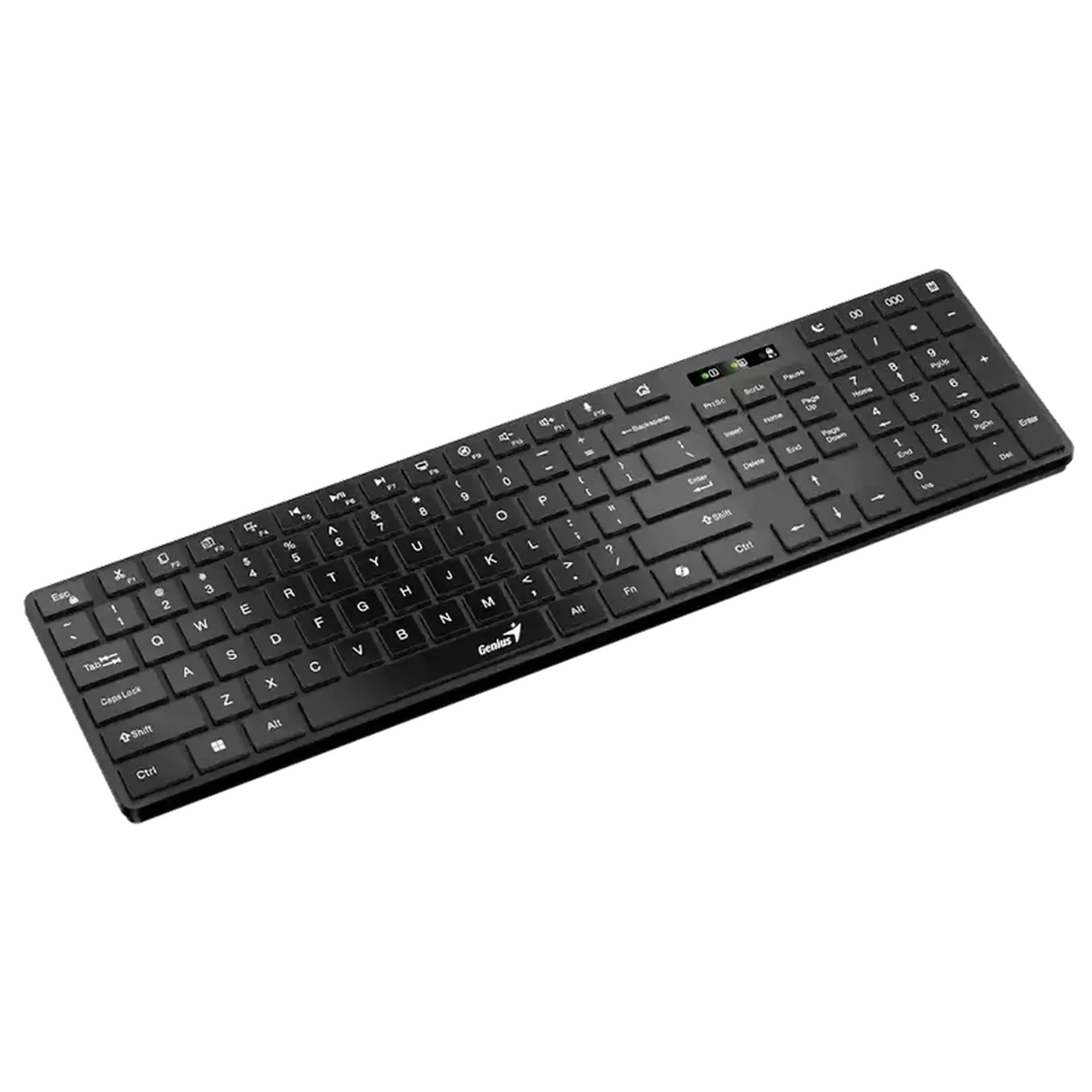 Tastatură Genius SlimStar 7250BT, Fără fir, Negru
