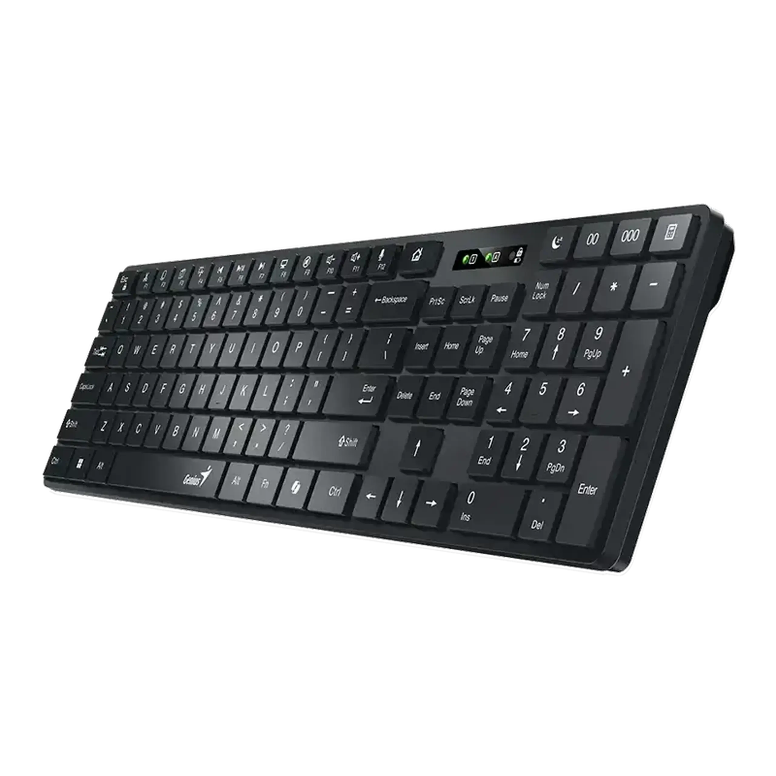 Tastatură Genius SlimStar 7250BT, Fără fir, Negru