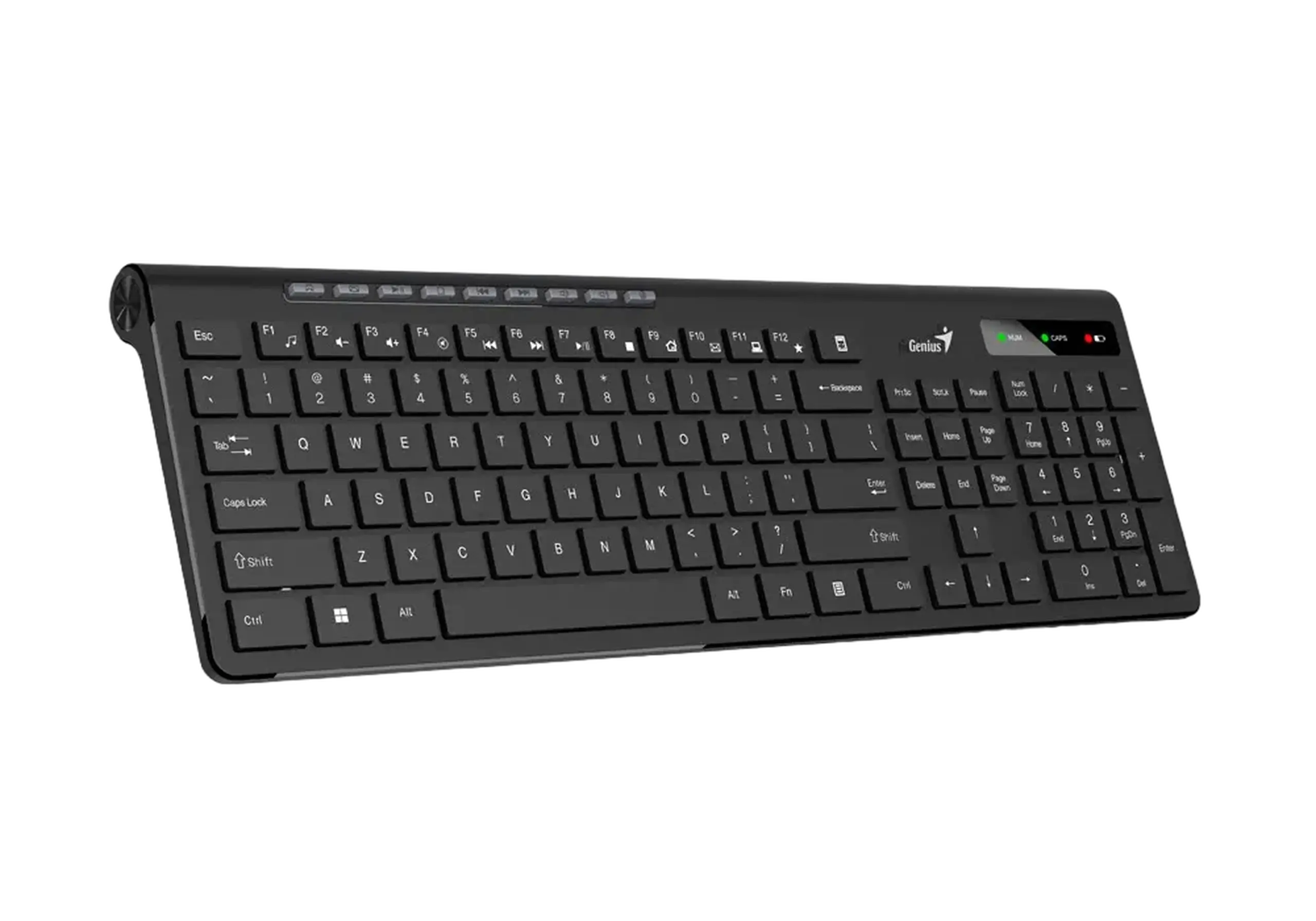 Tastatură Genius SlimStar 7230, Fără fir, Negru