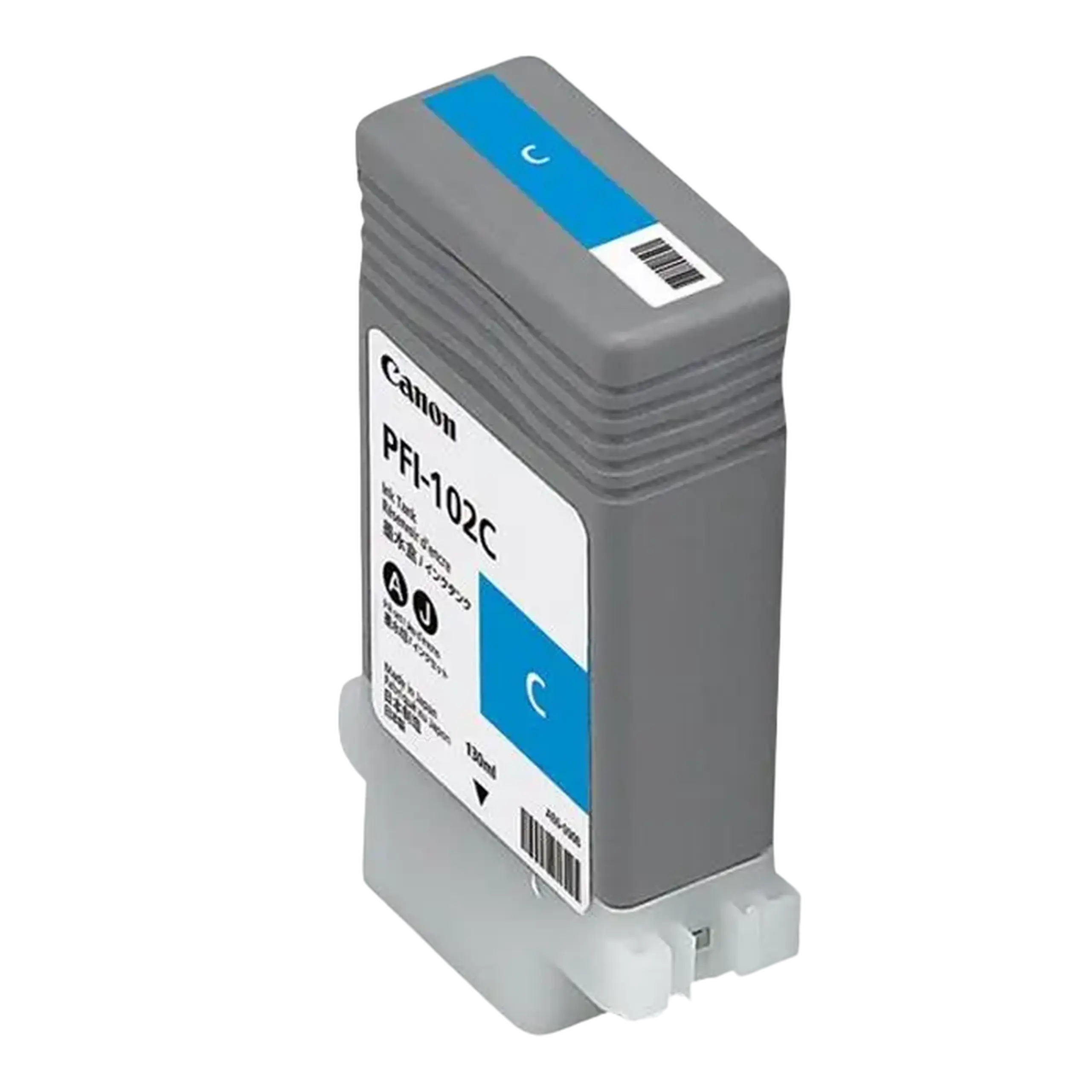 Cartuș de cerneală Canon PFI-102, 130ml, Cyan