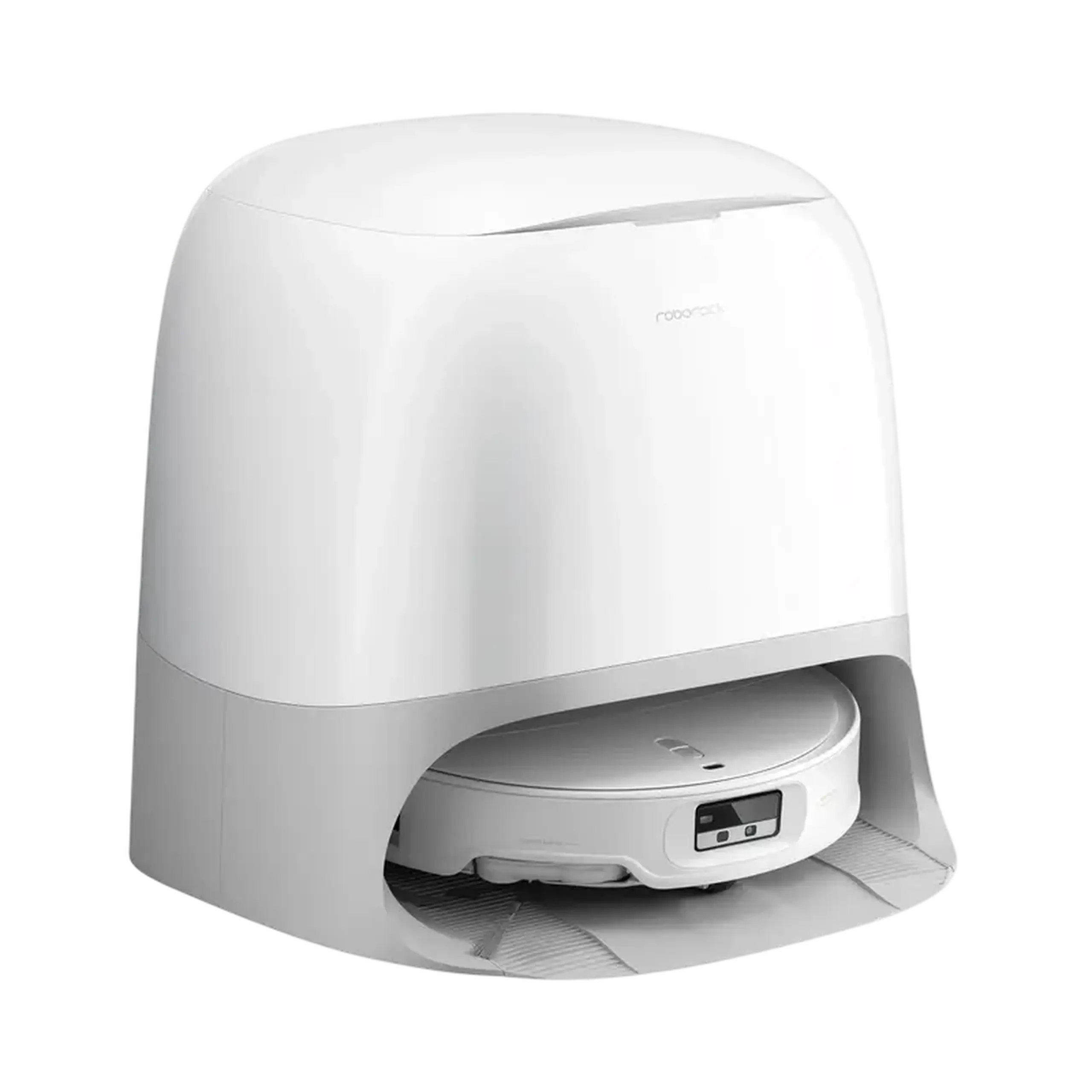 Aspirator Robot Roborock Qrevo Curv 2 Pro, Alb