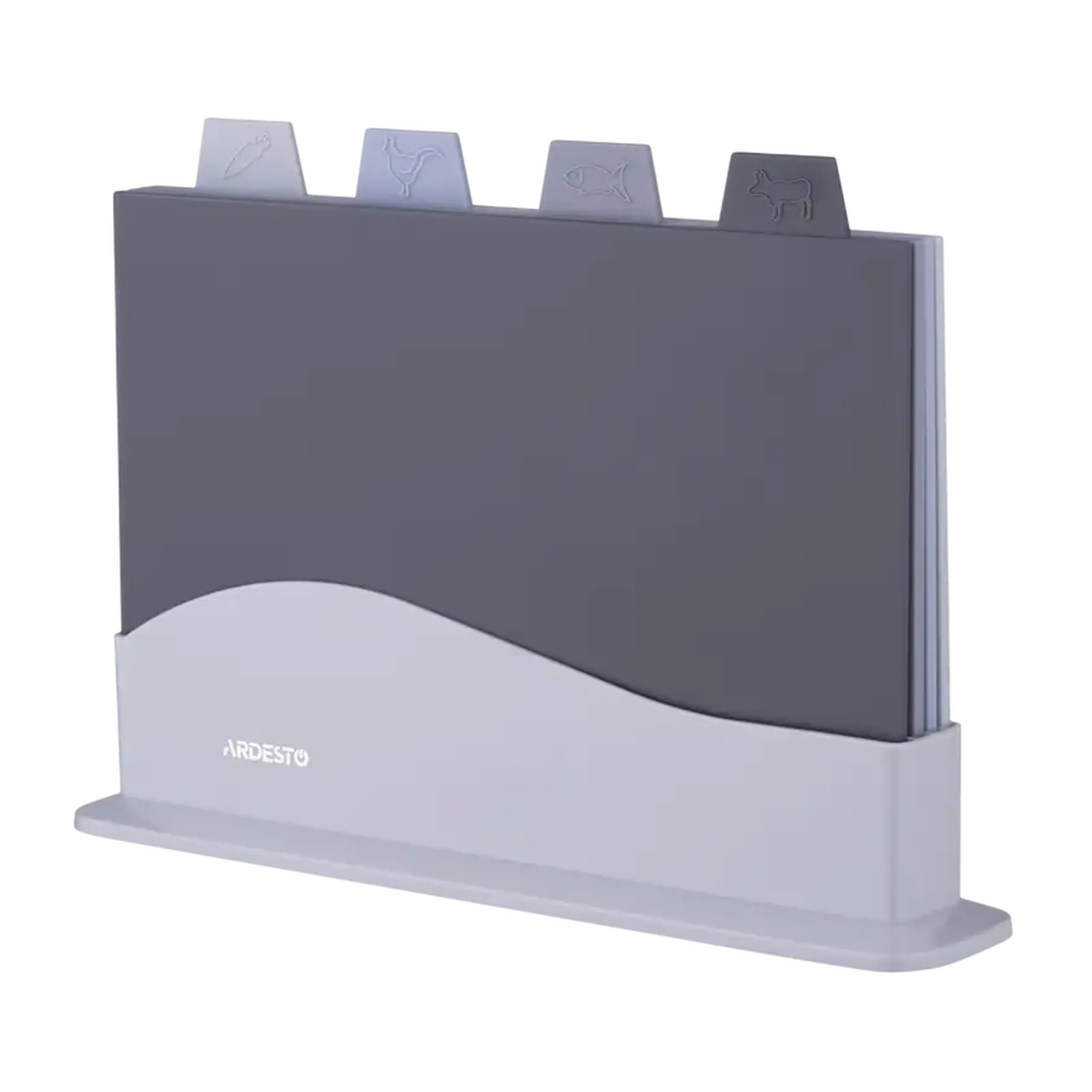 Set de tocătoare de bucătarie Ardesto AR1404GB, Gri