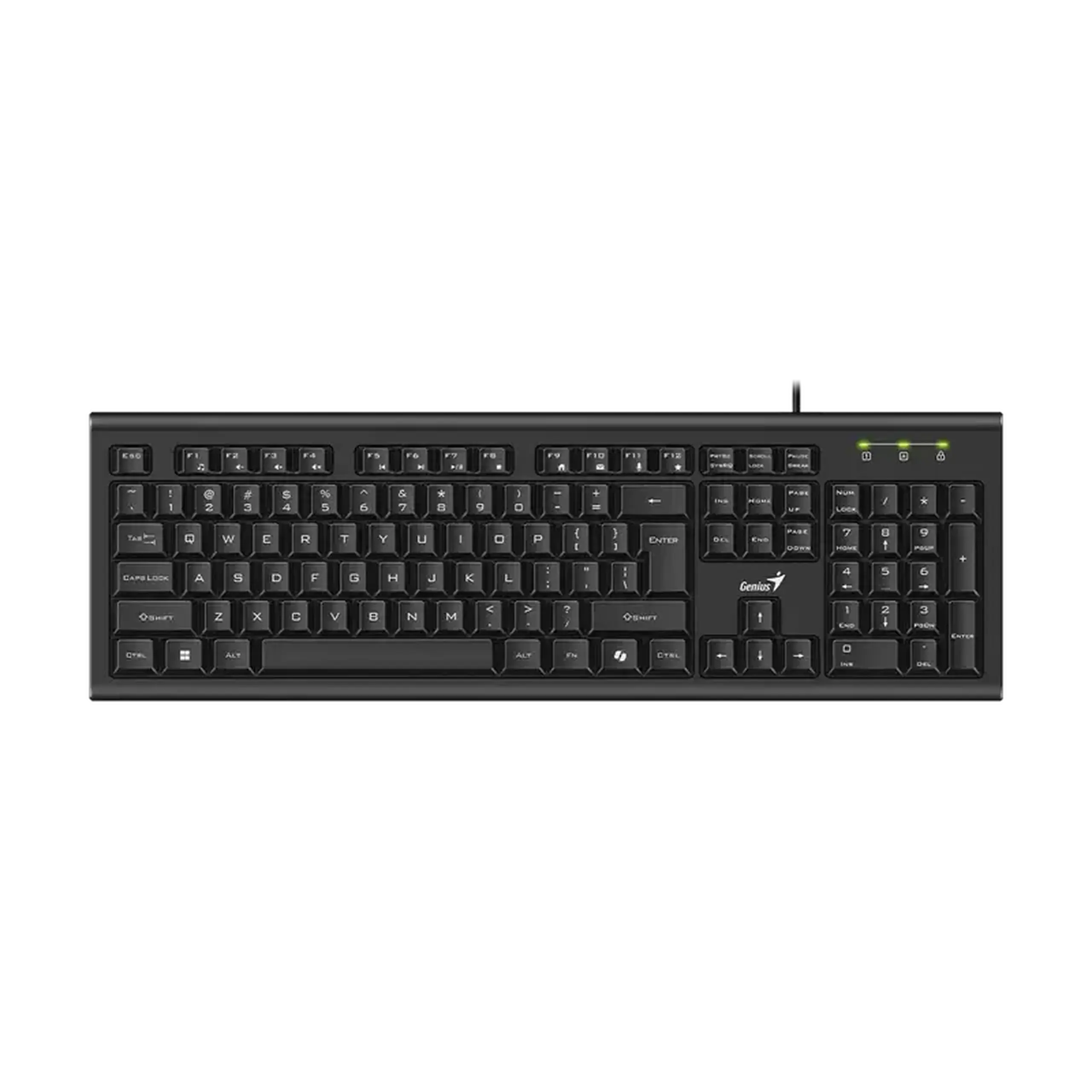 Tastatură Genius KB-113, Cu fir, Negru