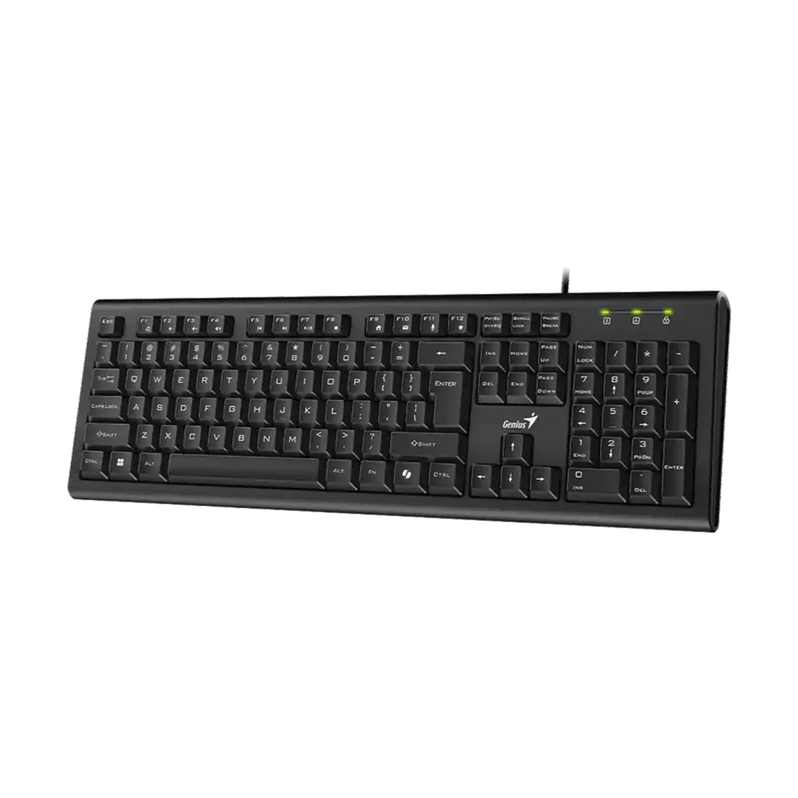 Tastatură Genius KB-113, Cu fir, Negru