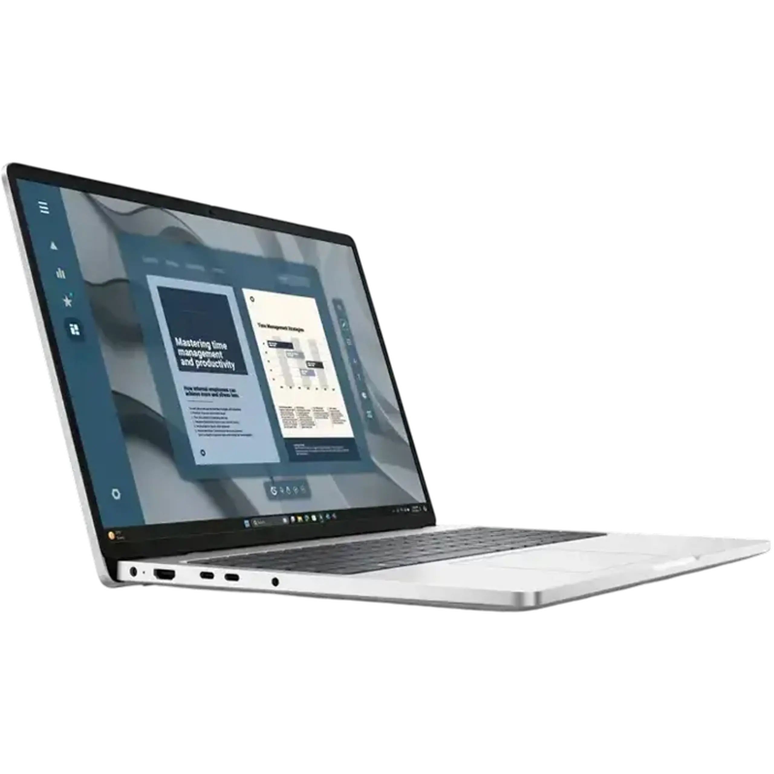Laptop Business 16" DELL Pro 16 PC16255, Platinum Silver, AMD Ryzen AI 7 PRO 350, 32GB/512GB, Windows 11 Pro