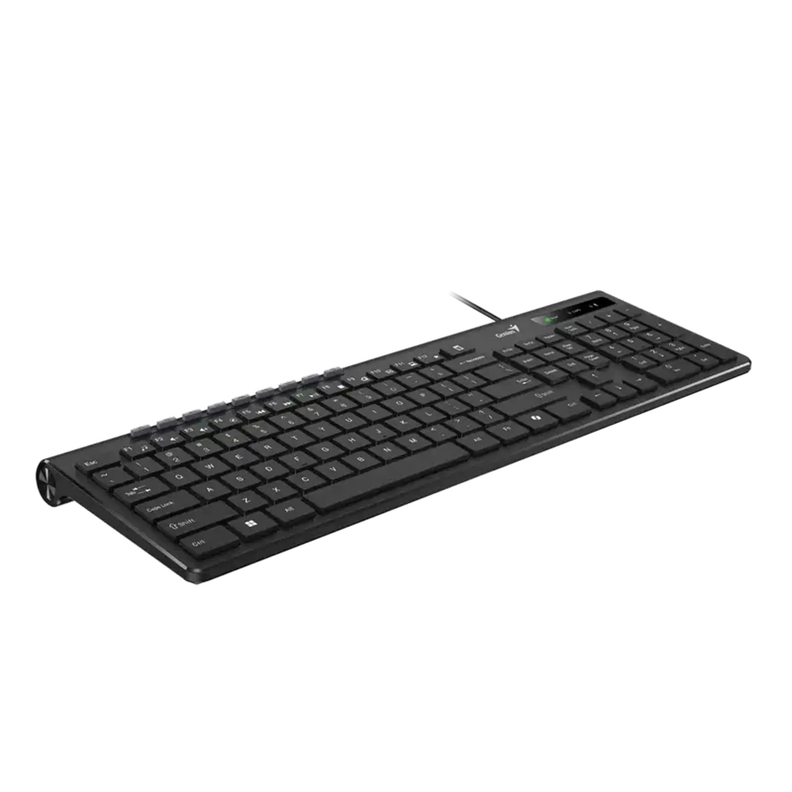 Tastatură Genius SlimStar 230 II, Cu fir, Negru