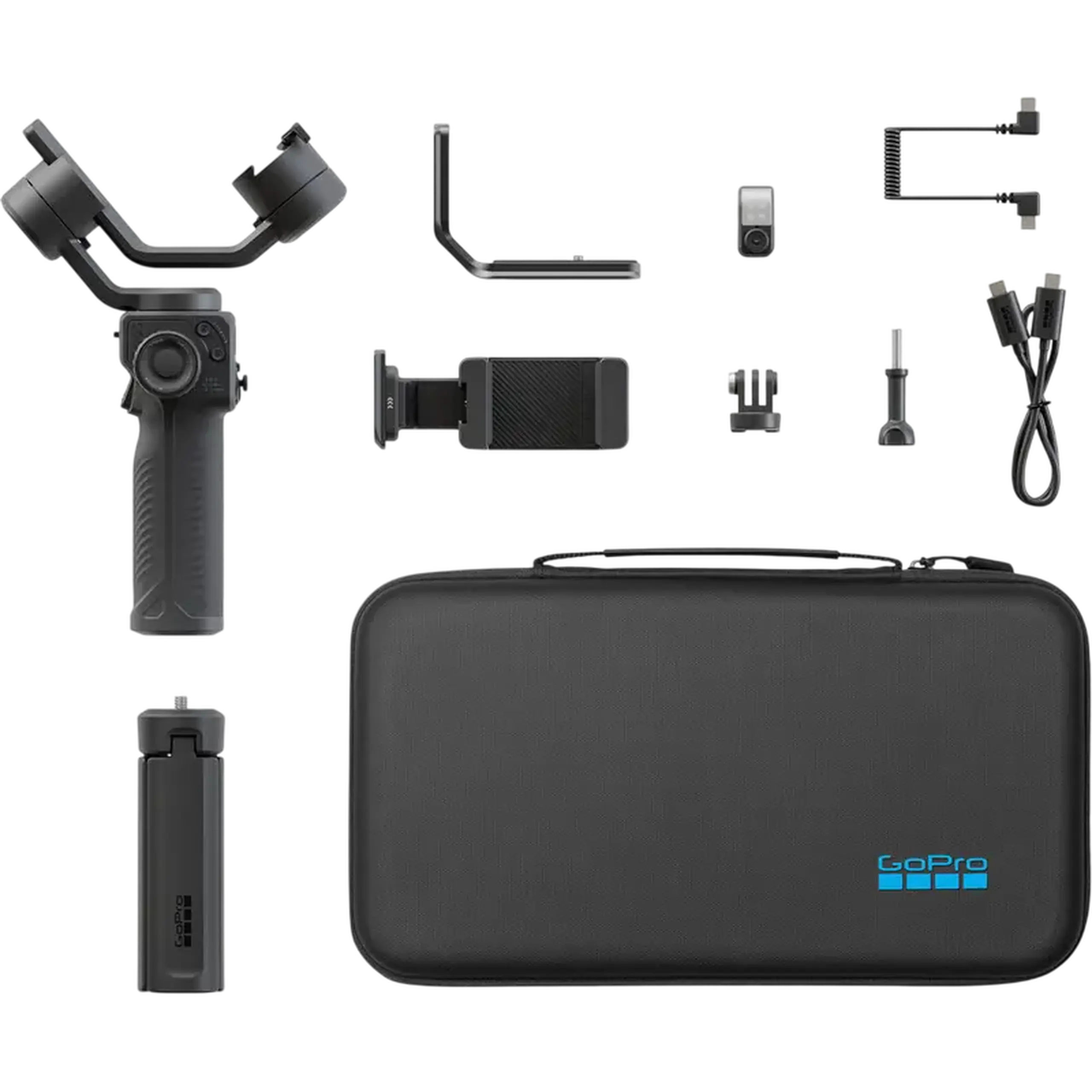 Selfie Stick GoPro Fluid Pro AI Multi Stabilizer, Negru