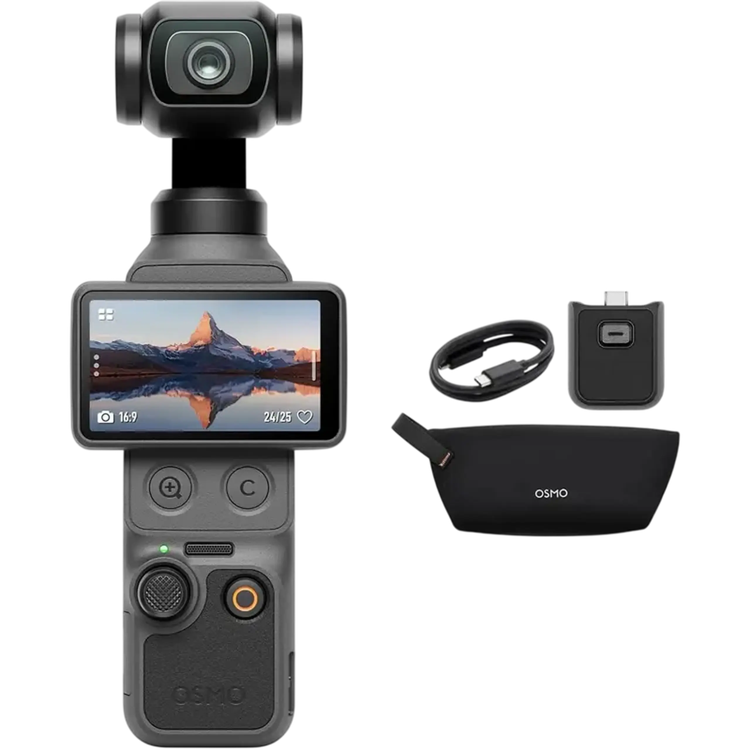 Cameră Video Sport DJI Osmo Pocket 4 Essential Combo, Negru