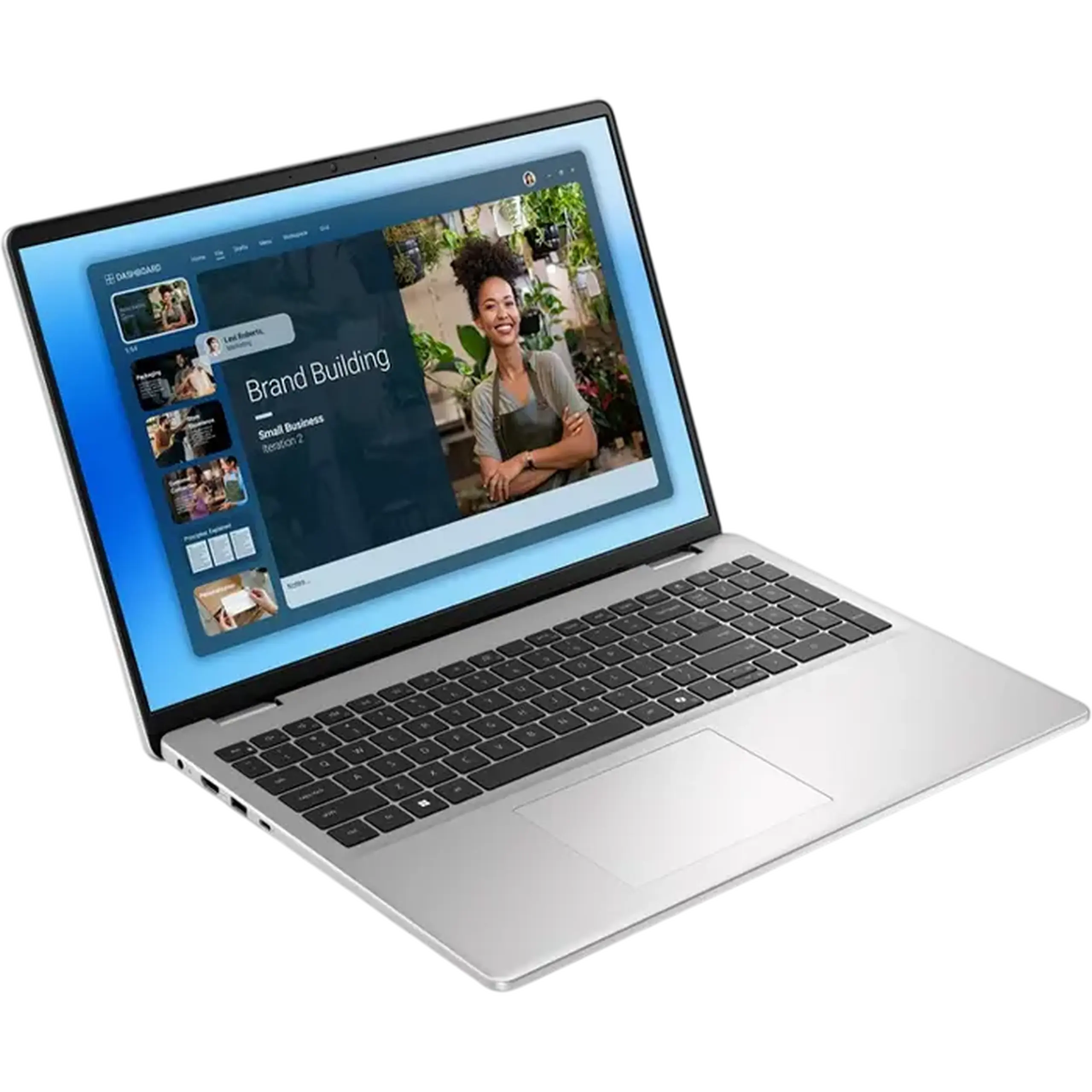 Laptop Business 16" DELL 16 DC16251, Platinum Silver, Intel Core 7 150U, 16GB/1024GB, Windows 11 Pro