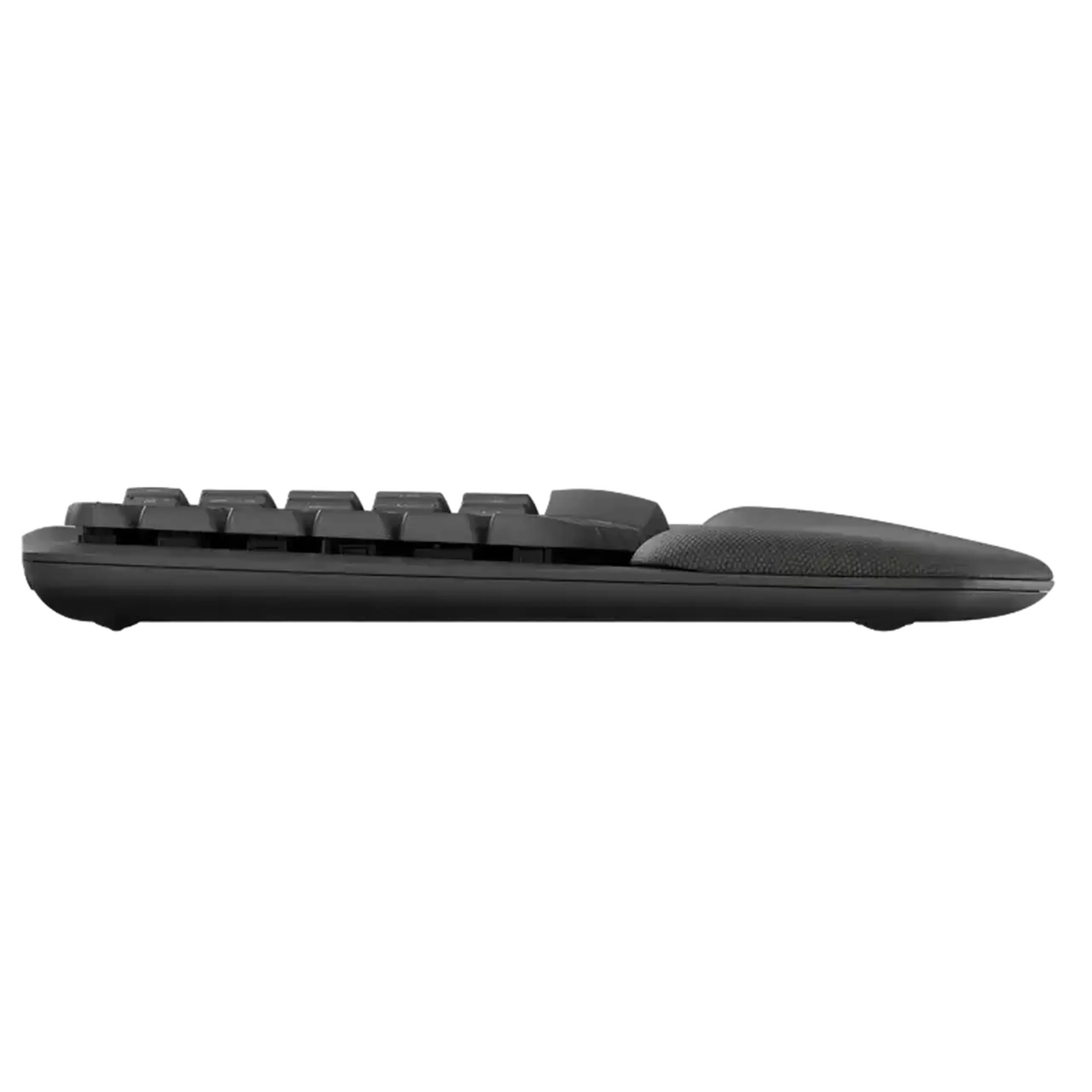 Tastatură Logitech Wave Keys for Business, Fără fir, Grafit