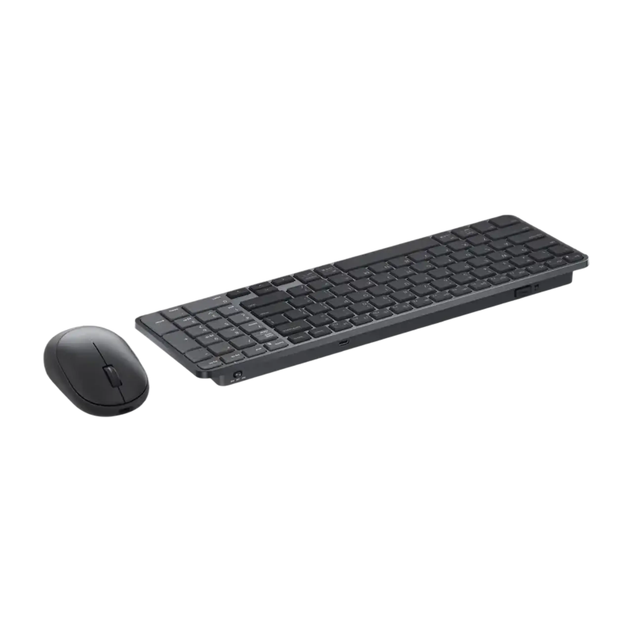 Set Tastatură + Mouse DELL KM746, Fără fir, Grafit