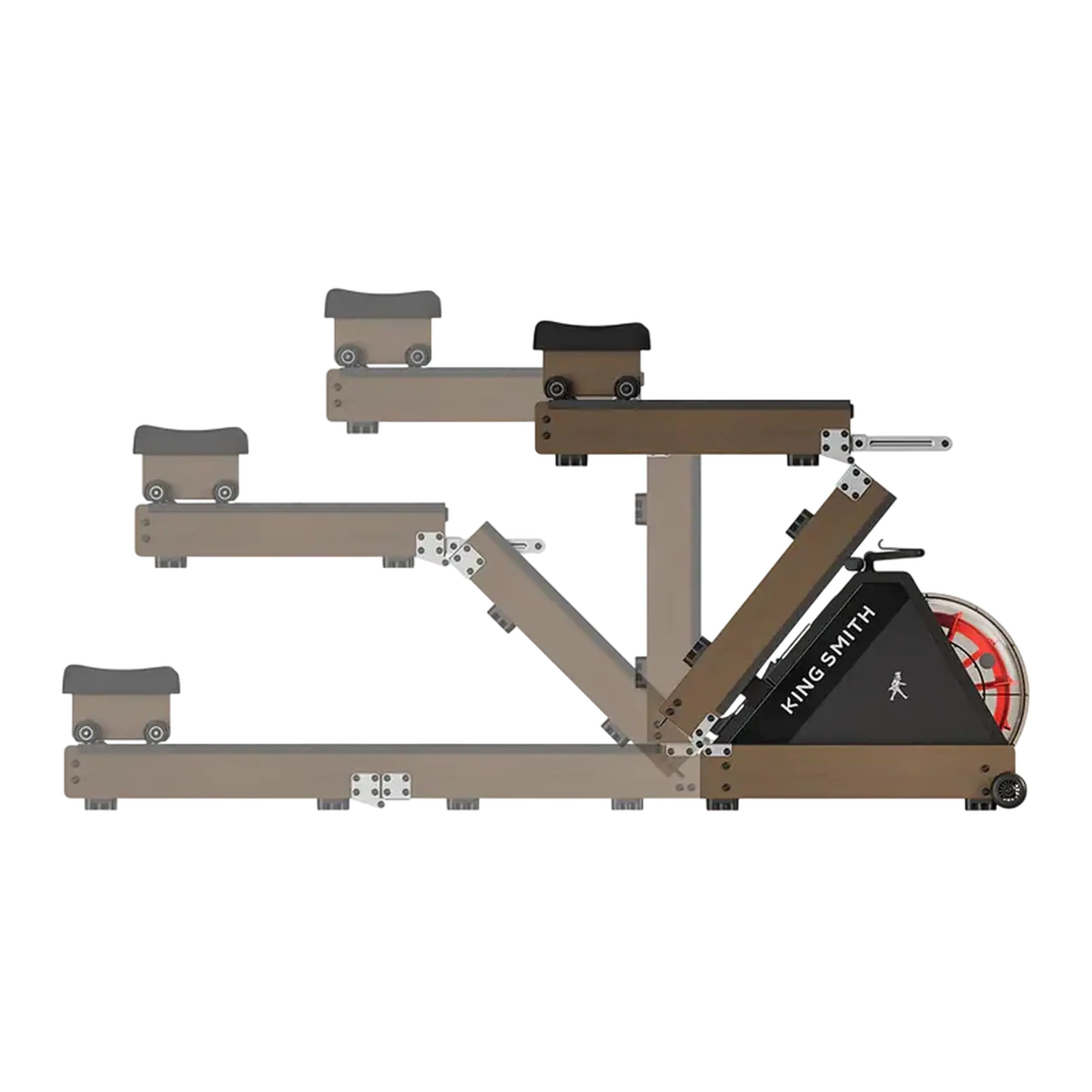 Aparat de vâslit Kingsmith WR20, Walnut