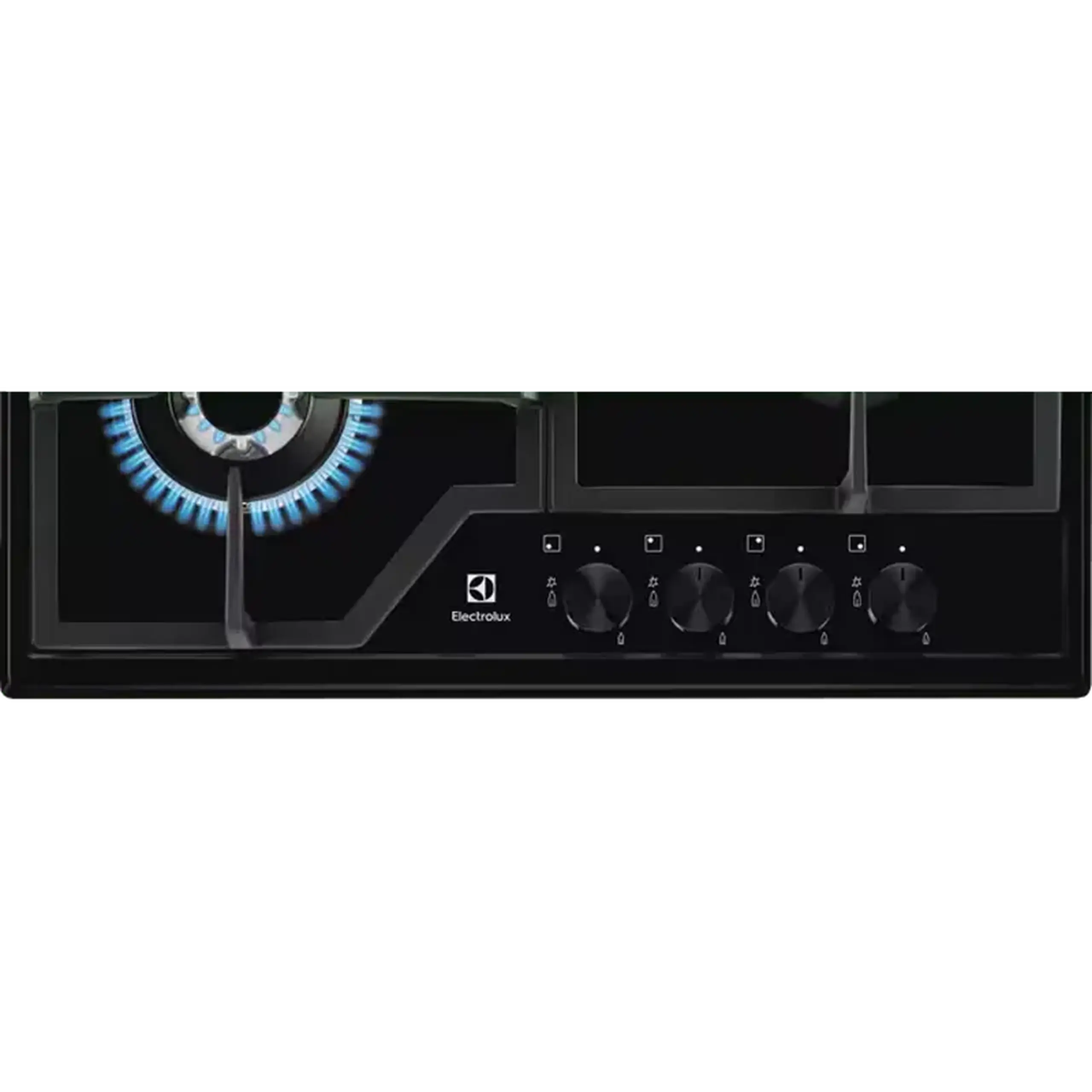 Plită pe gaz Electrolux KGS6436K, Negru