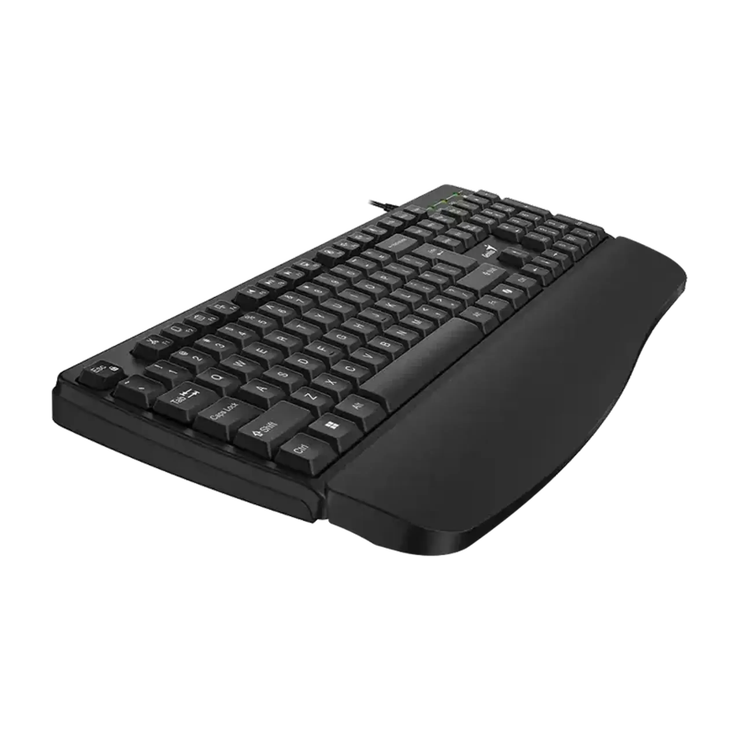 Tastatură Genius KB-123, Cu fir, Negru