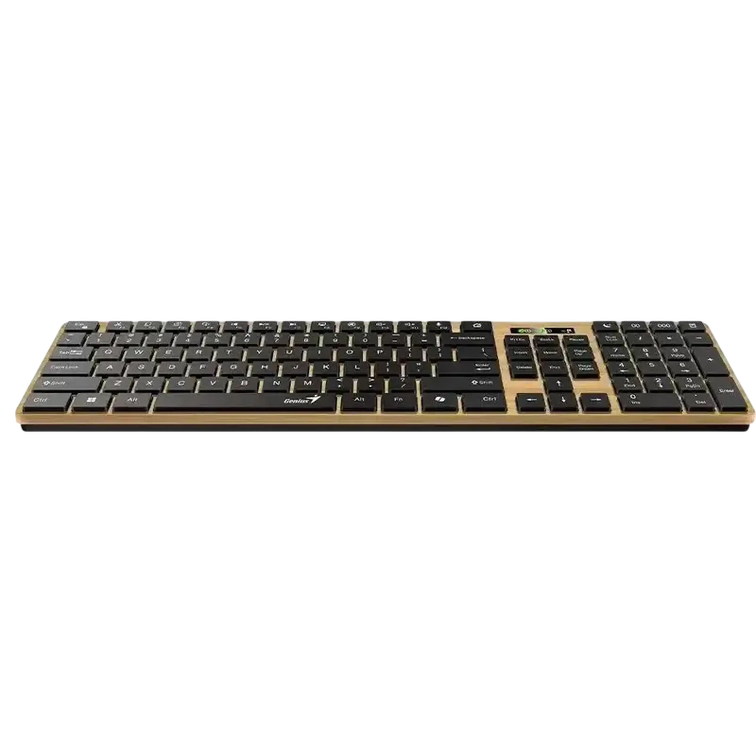 Tastatură Genius SlimStar 7250BT, Fără fir, Pine Wood
