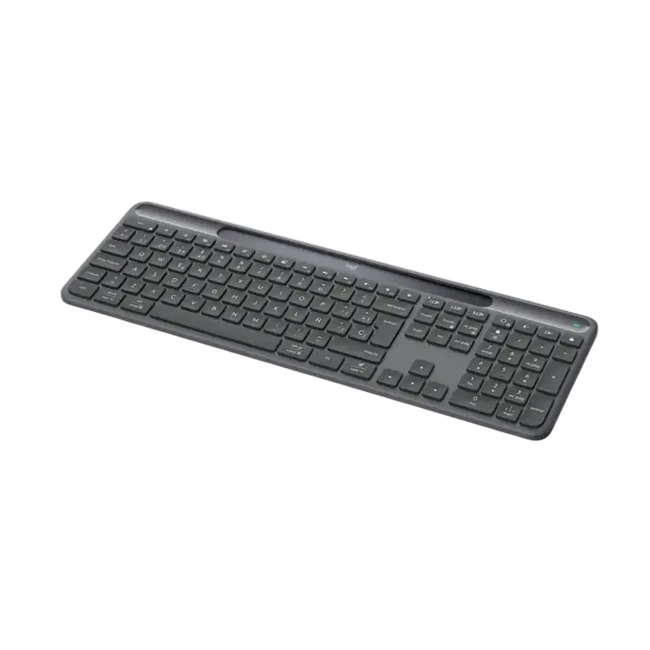Tastatură Logitech Signature Slim Solar+K980, Fără fir, Grafit