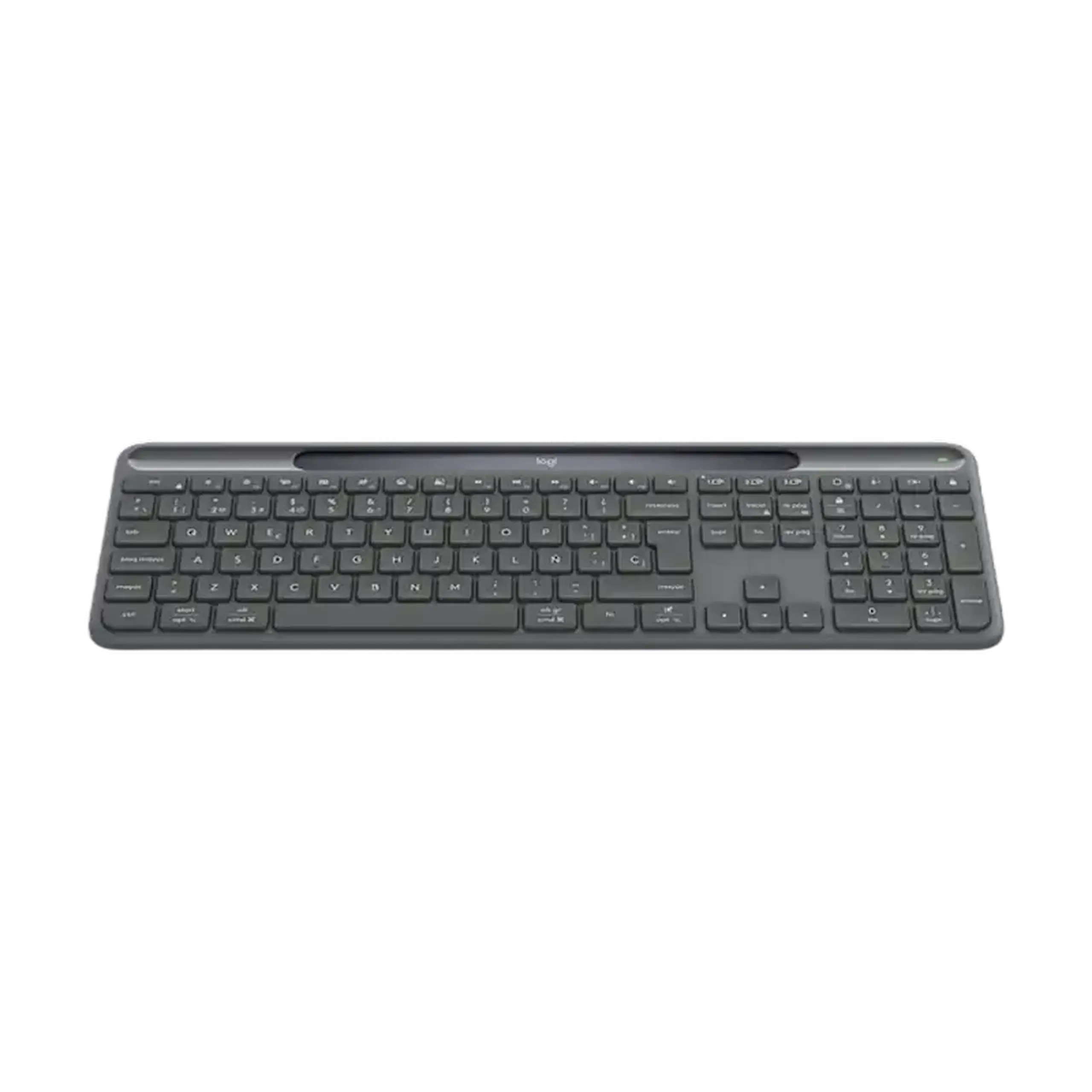 Tastatură Logitech Signature Slim Solar+K980, Fără fir, Grafit