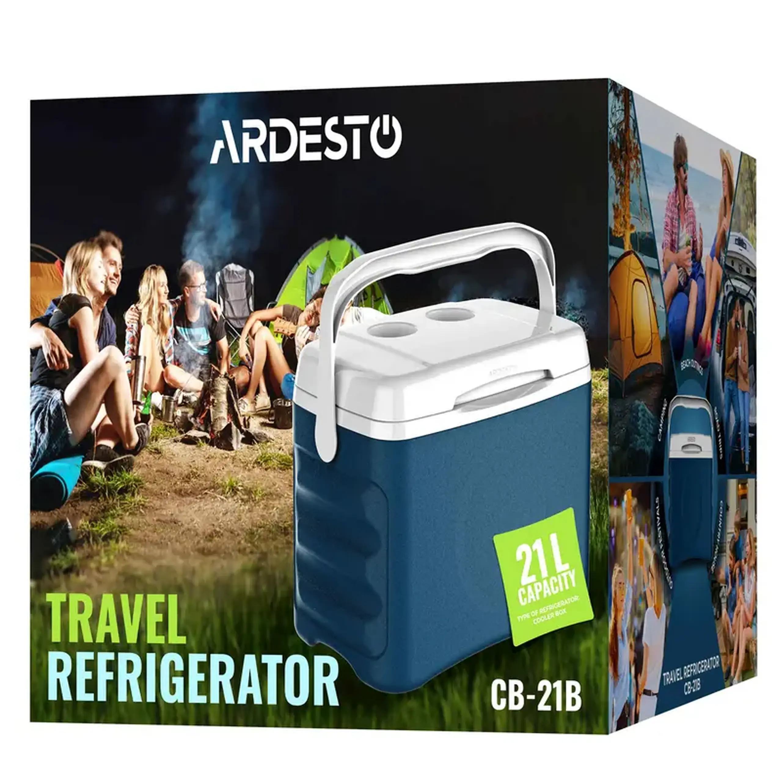 Geanta frigorifica Ardesto CB-21B, 21L, Albastru
