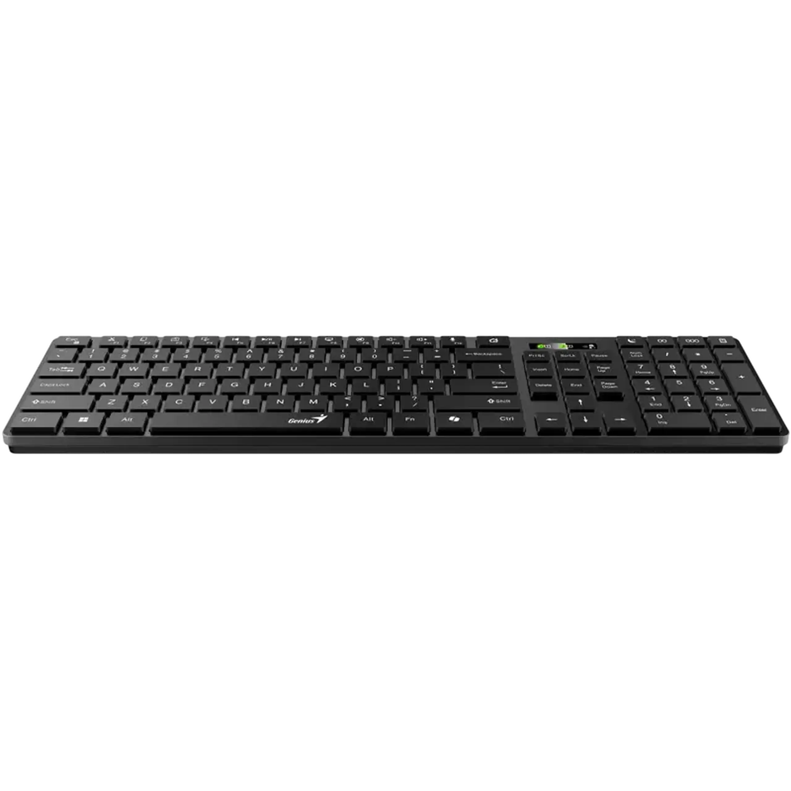 Set Tastatură + Mouse Genius SlimStar 8250, Fără fir, Negru