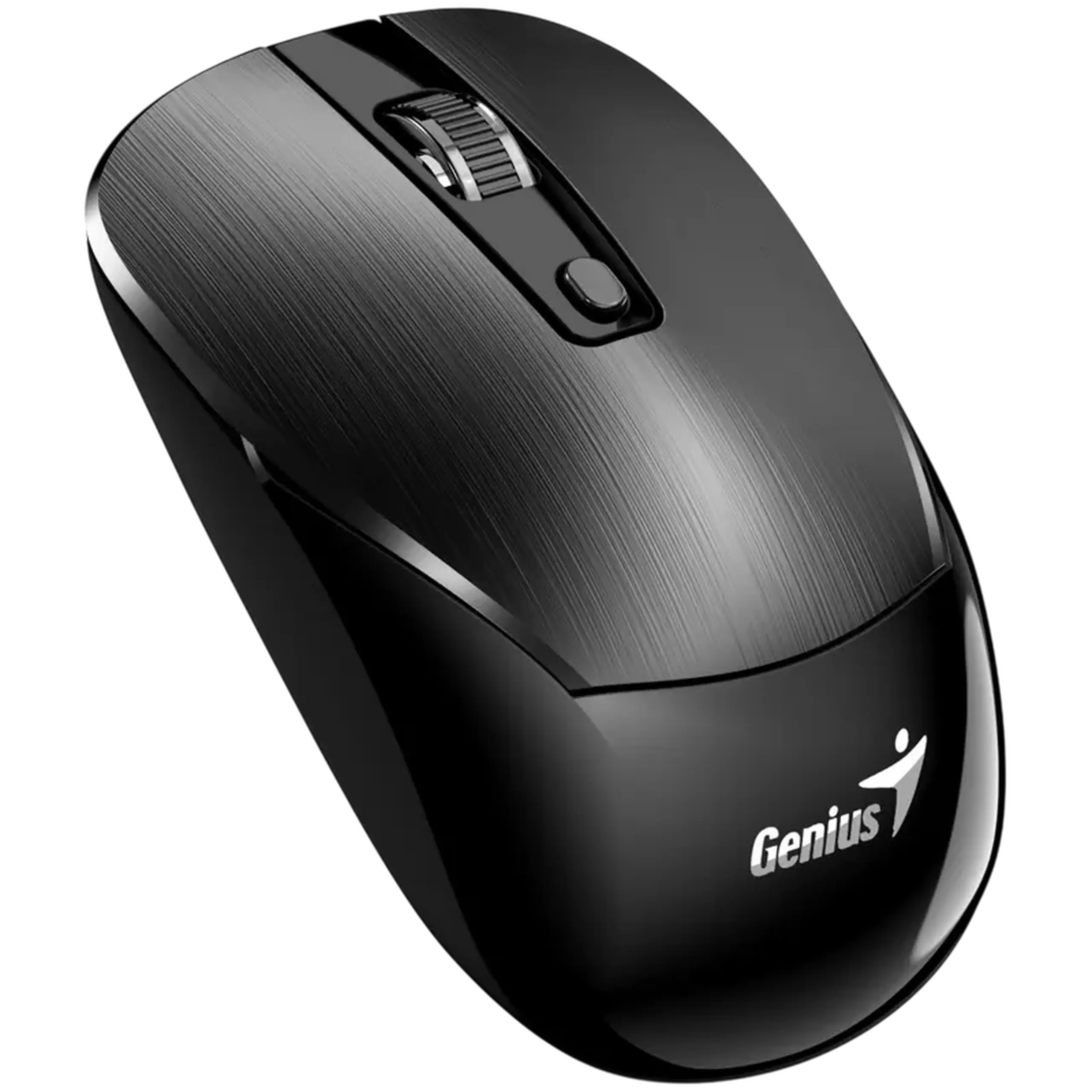 Set Tastatură + Mouse Genius SlimStar 8250, Fără fir, Negru