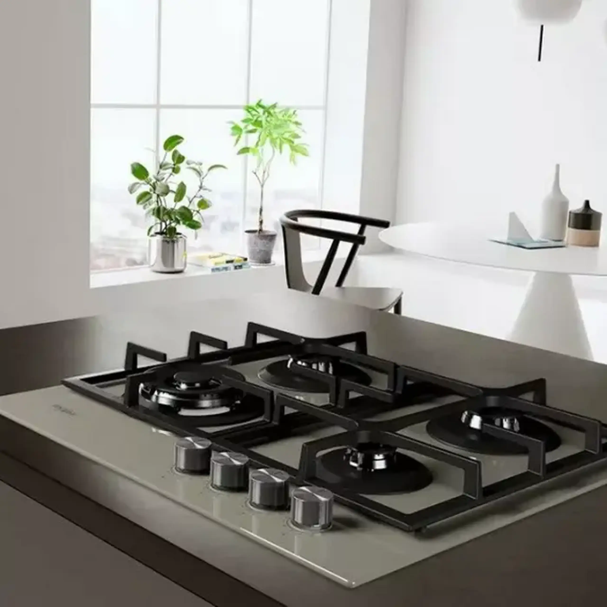 Plită pe gaz Whirlpool GOFL 629/SH EE, Bej