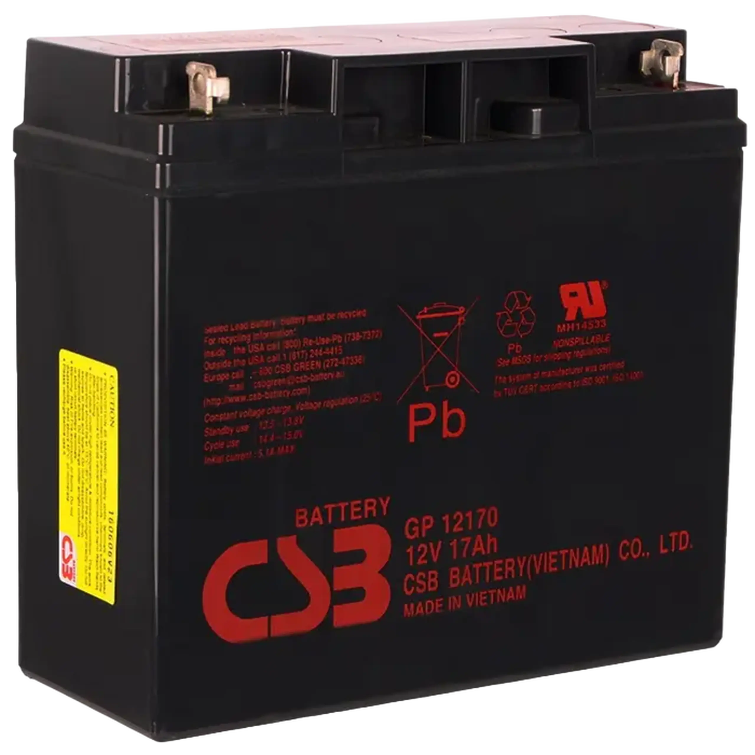 Acumulator UPS CSB GP12170B1, 12V 17