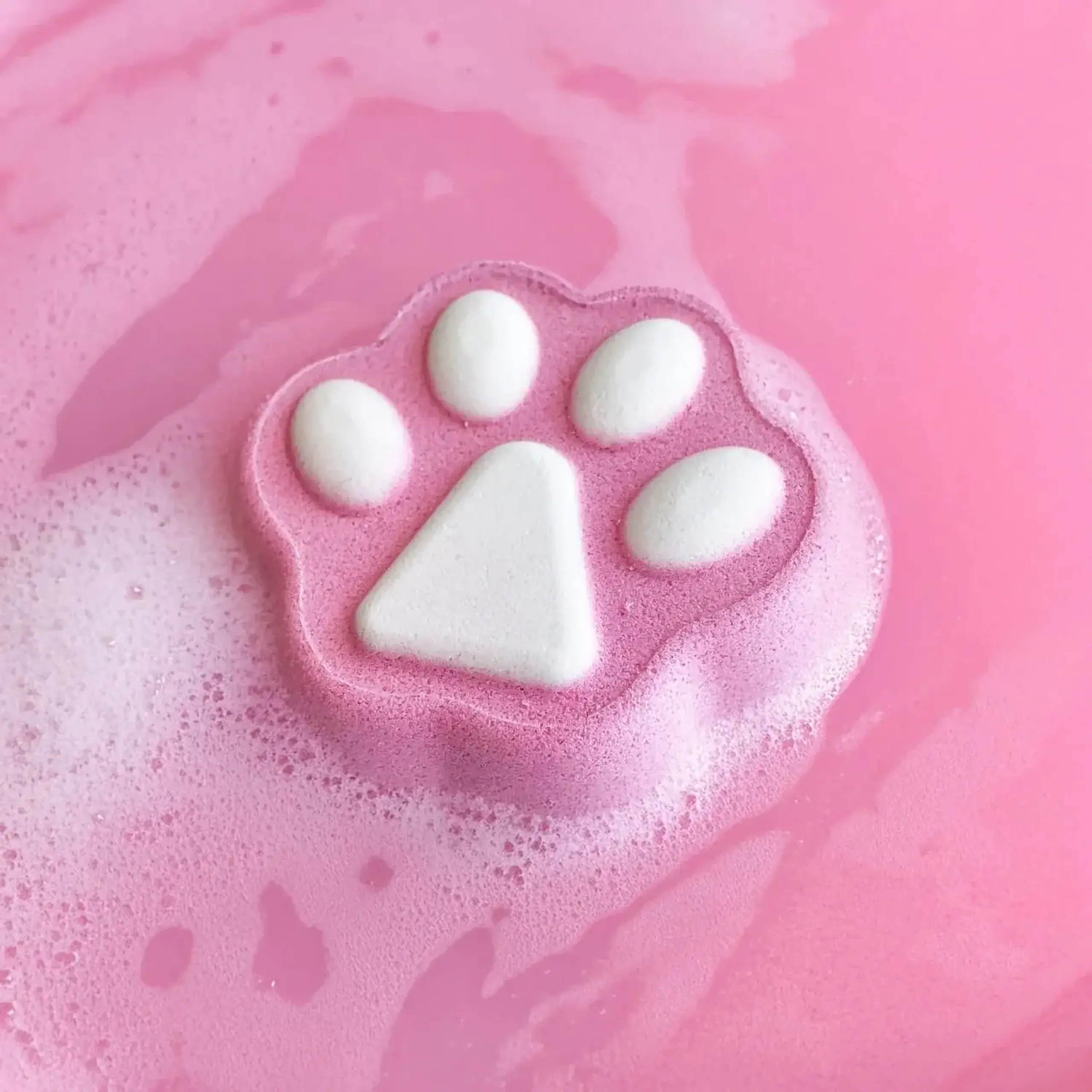 Set 4 bombe efervescente de baie Fizzy Kitty — Inuwet