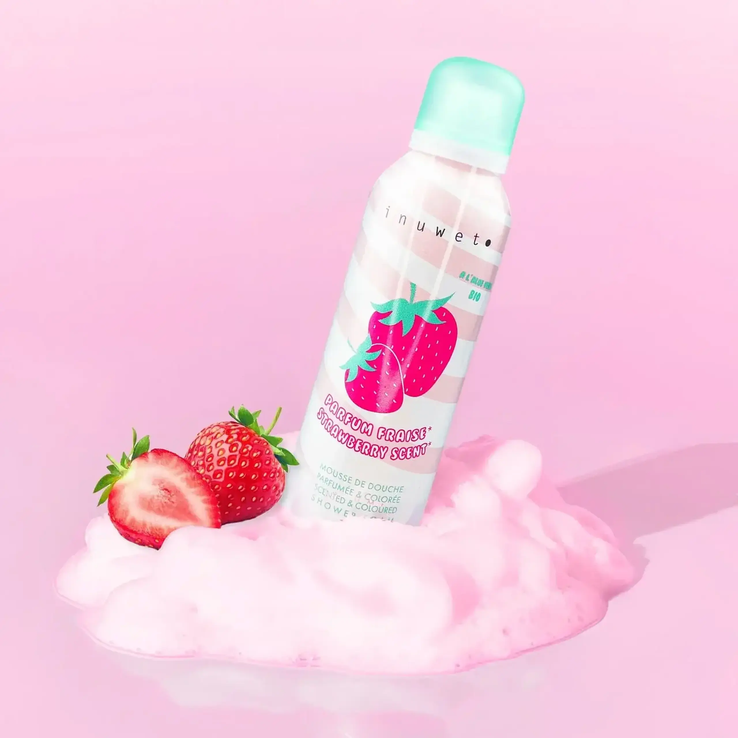 Set de baie Fun Bath Box cu aromă de căpșuni — Inuwet