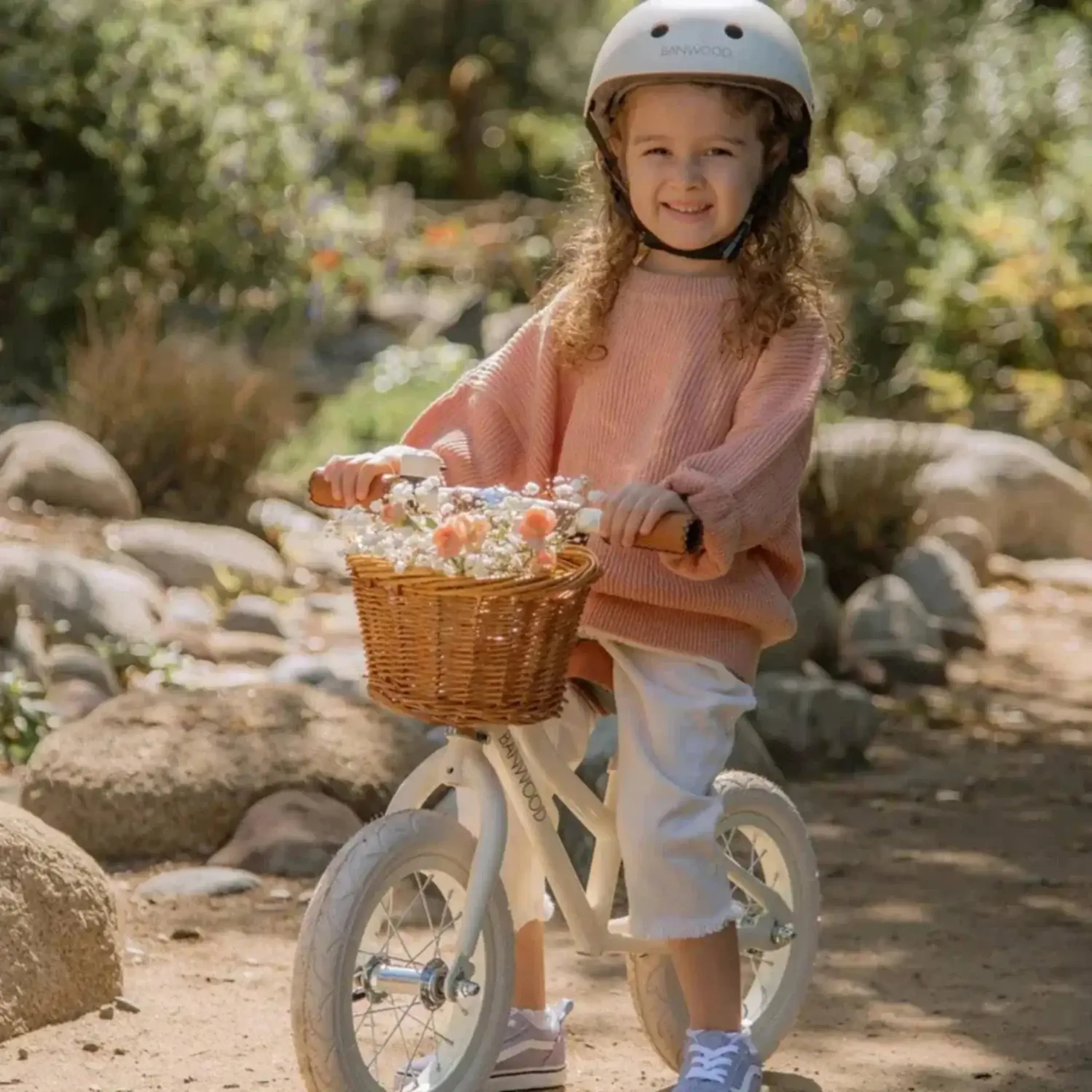 Bicicletă fără pedale Cream — Banwood