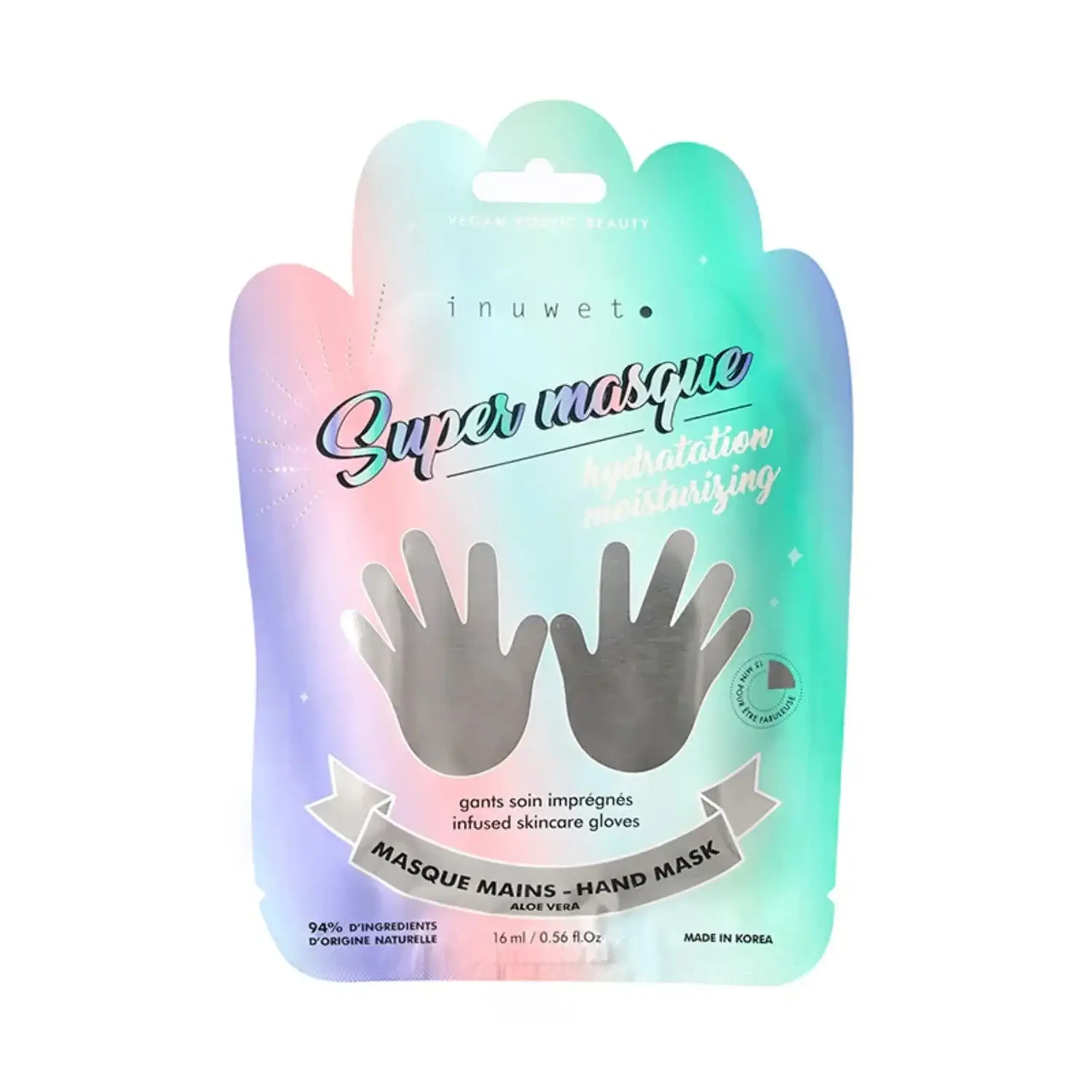 Mască hidratantă pentru mâini — Inuwet