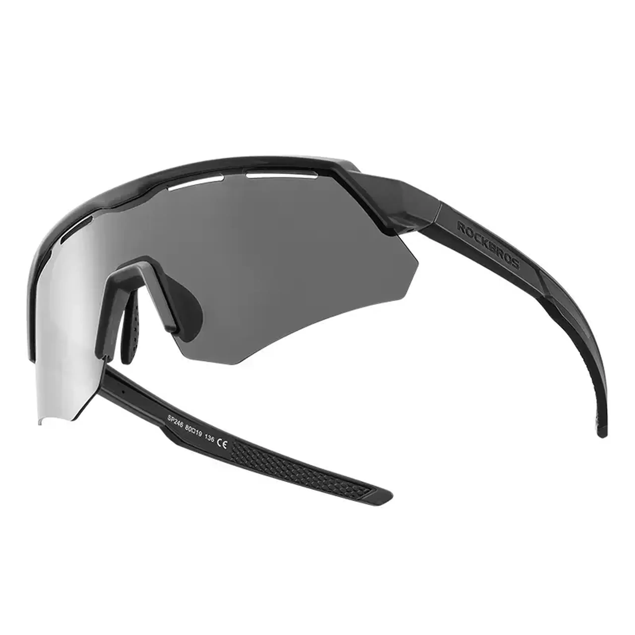 Ochelari de soare pentru ciclism cu 4 lentile polarizati ROCKBROS -14210006004