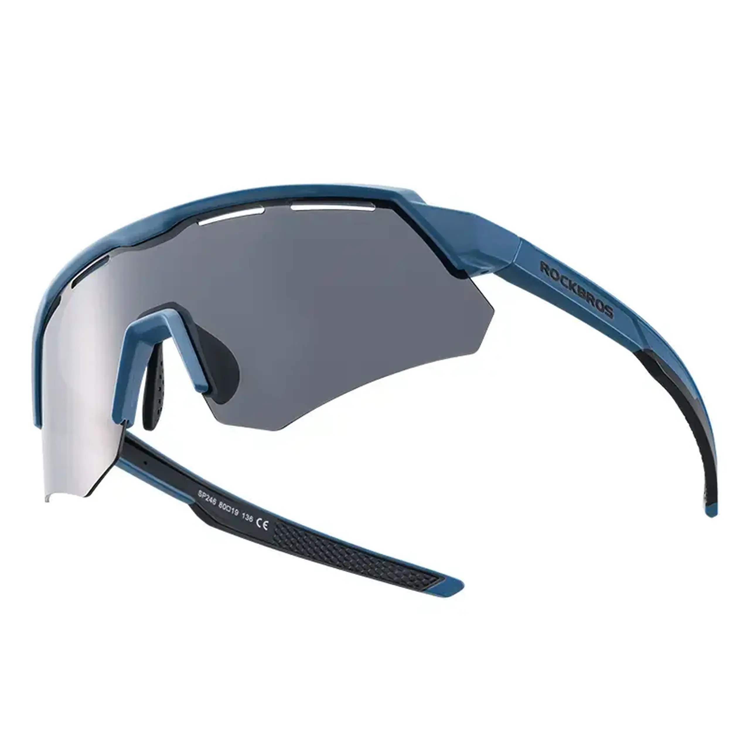 Ochelari de soare pentru ciclism cu 4 lentile polarizati ROCKBROS – 14210006002