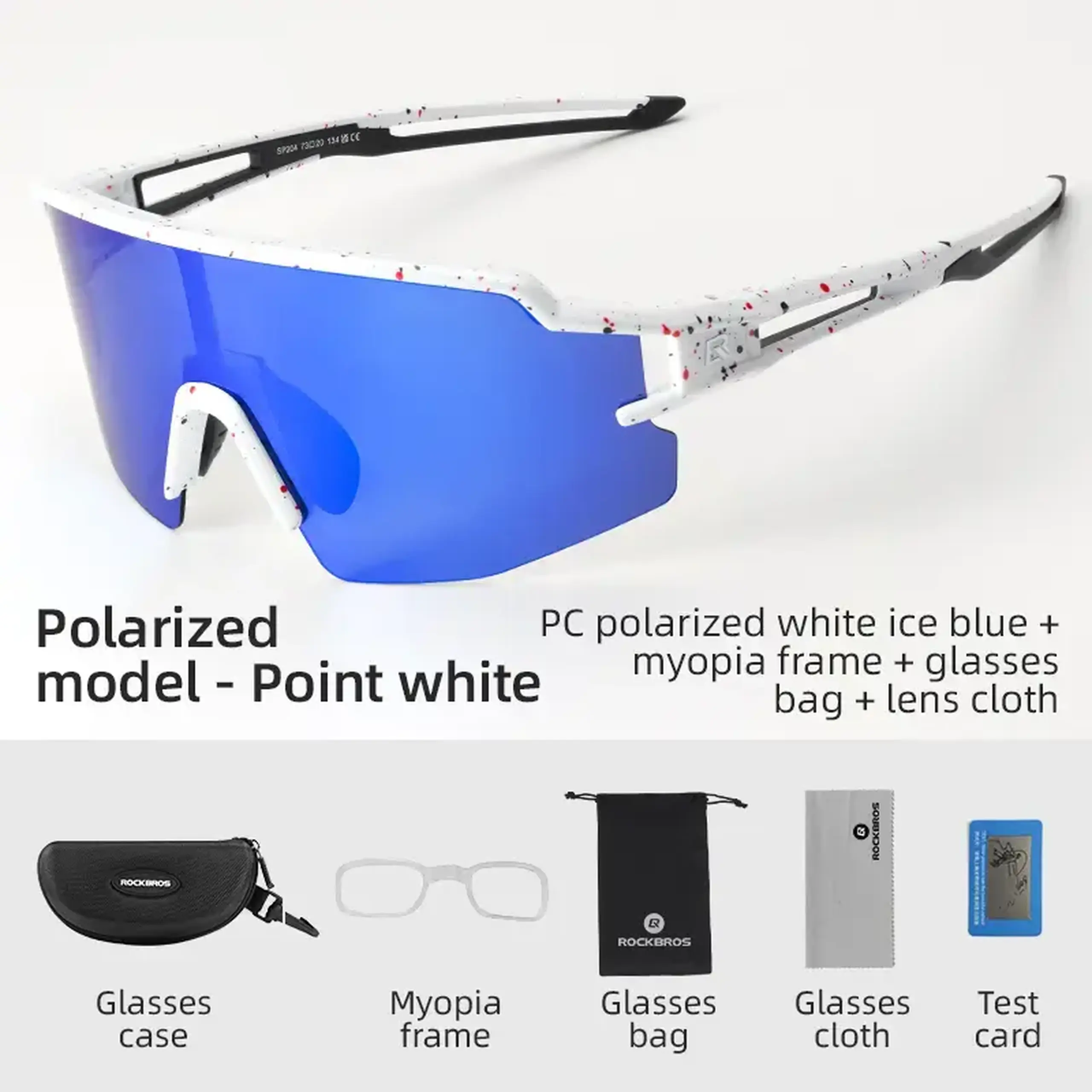 Ochelari de soare pentru ciclism polarizati ROCKBROS – 14120008005