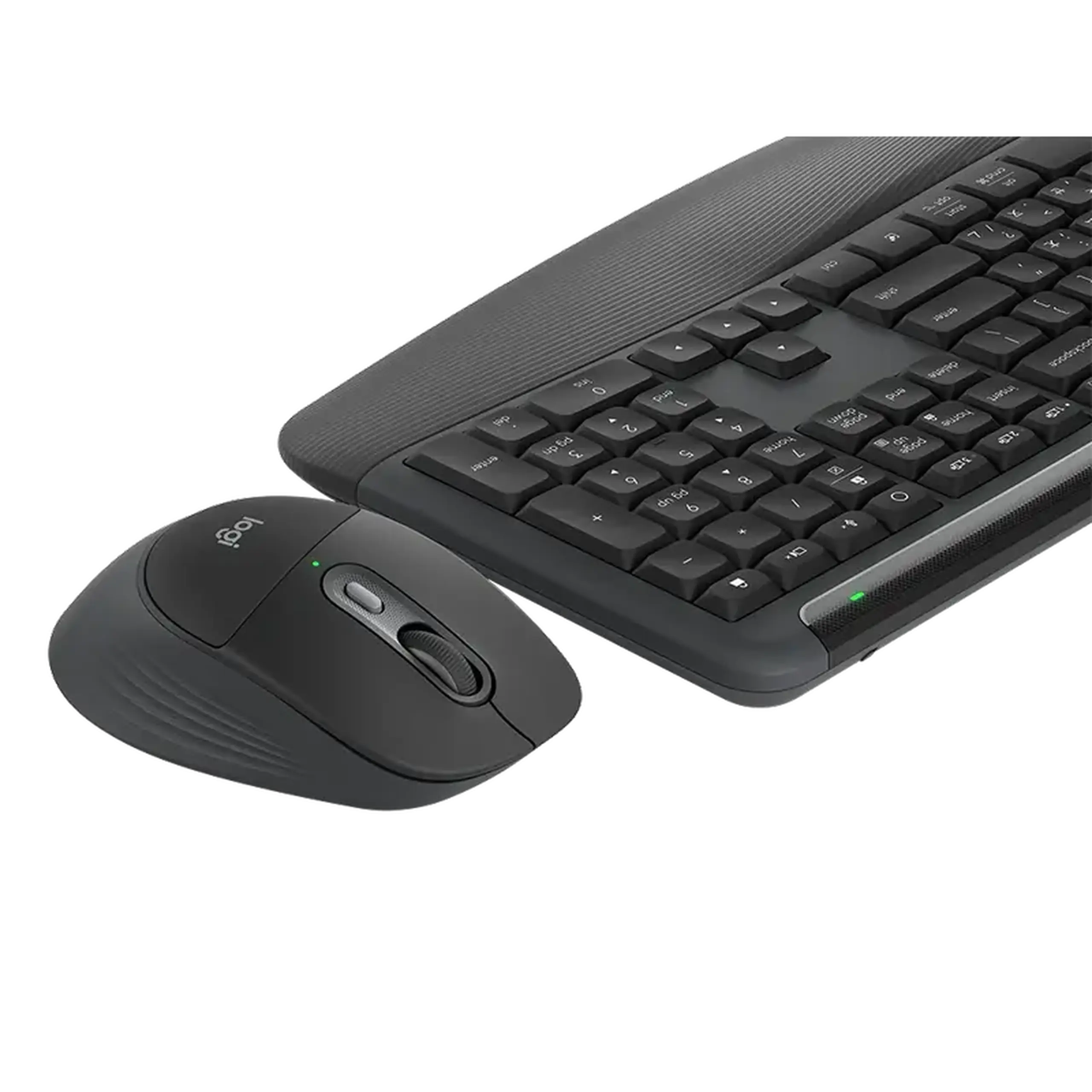 Set Tastatură + Mouse Logitech MK880, Fără fir, Grafit