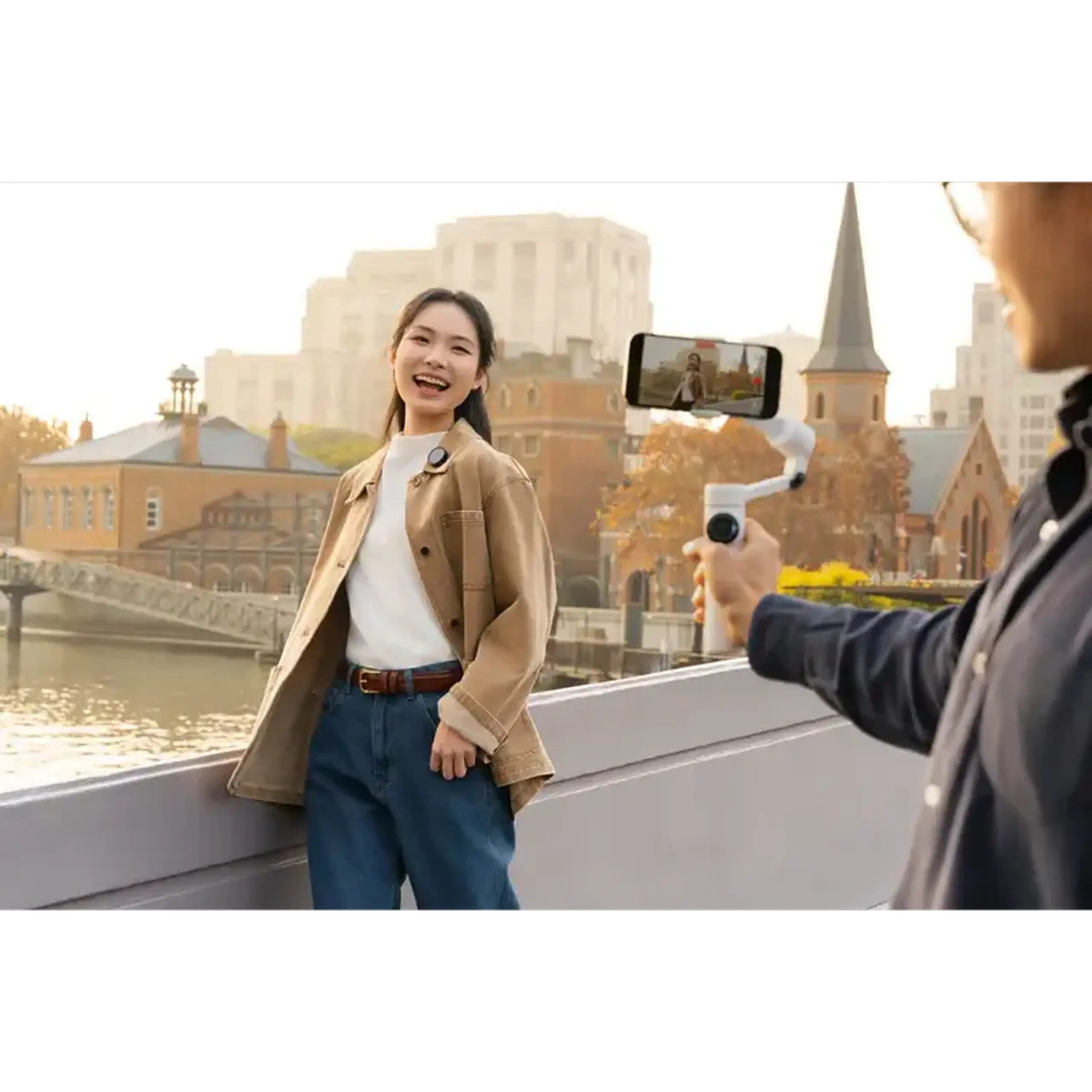 Microfon portabil pentru înregistrare vocală Insta360 Mic Pro (1 TX + 1 RX), Fără fir, Negru
