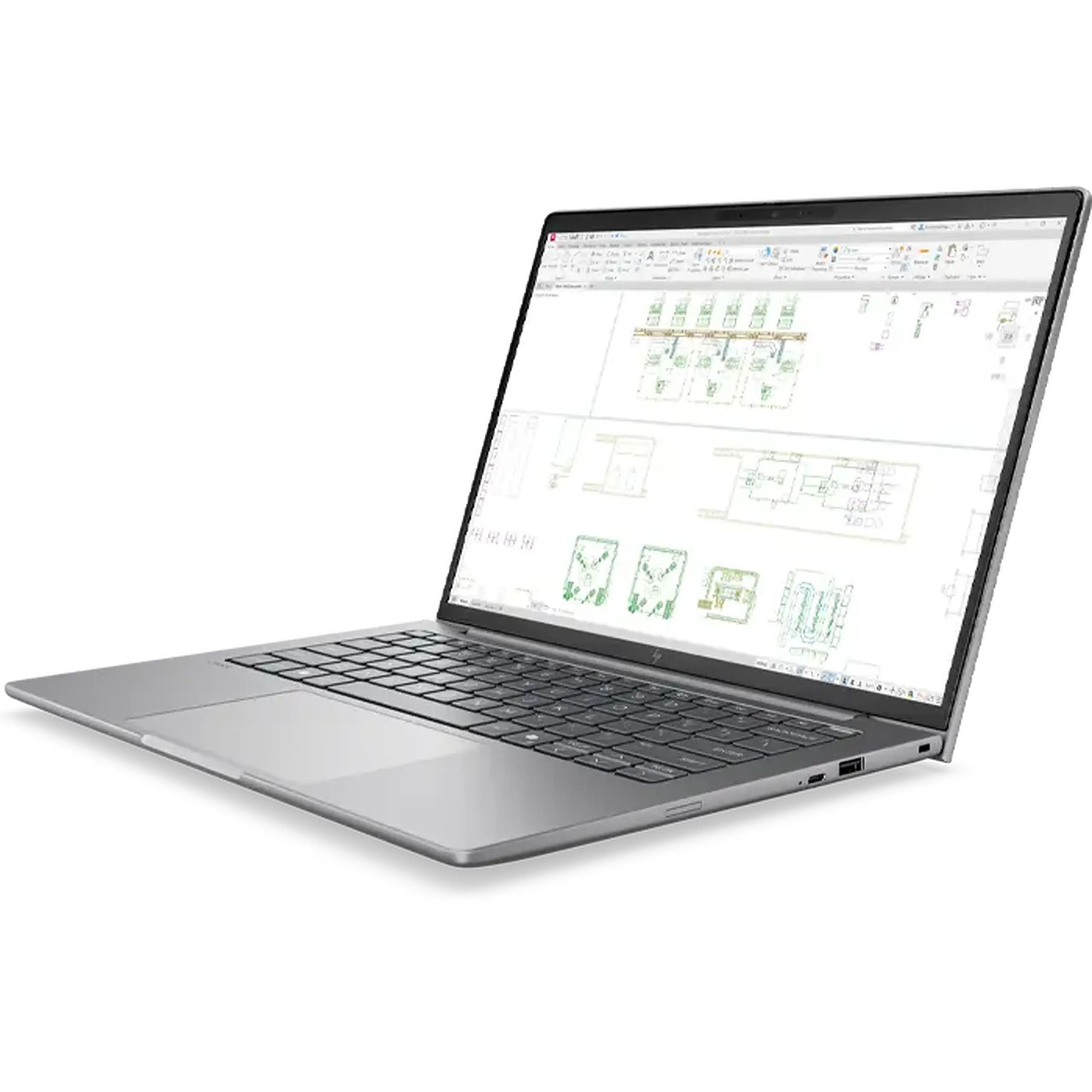 Stație de lucru 14" HP ZBook 8 G2i 14, Grey, Intel Core 9 386H, 32GB/1024GB, Windows 11 Pro