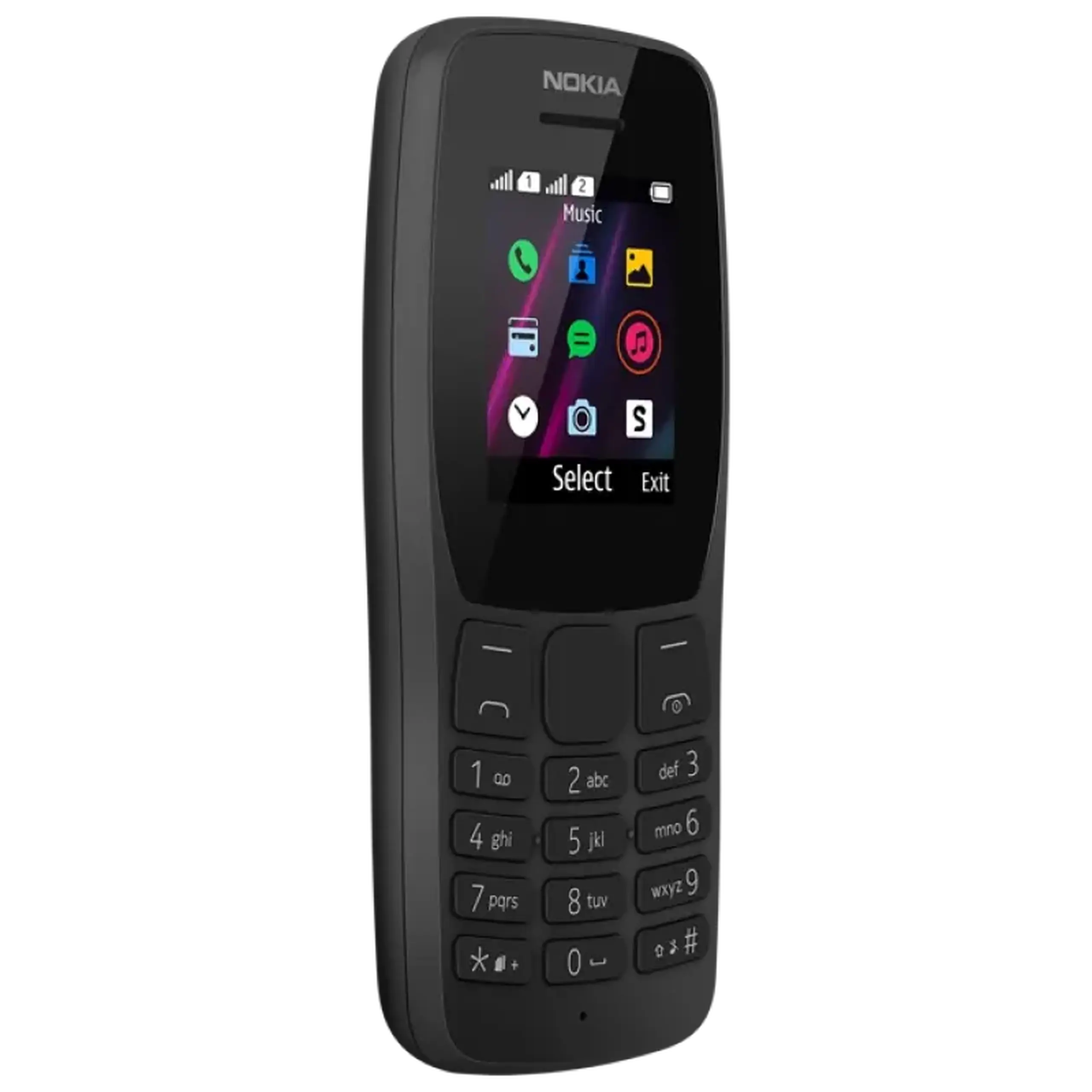 Telefon mobil Nokia 110, Negru