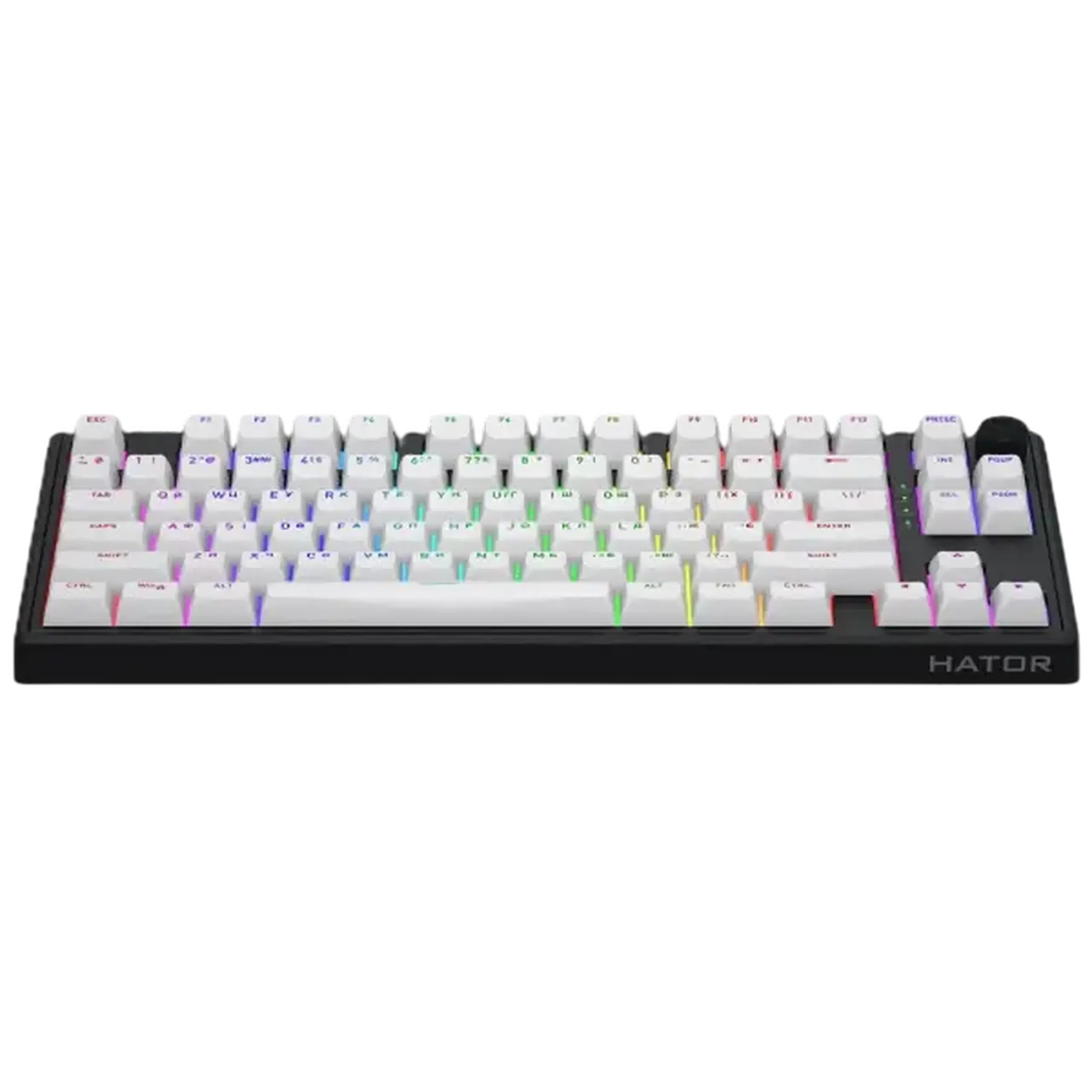 Tastatură HATOR Skyfall 80, Cu fir / Fără fir, Negru