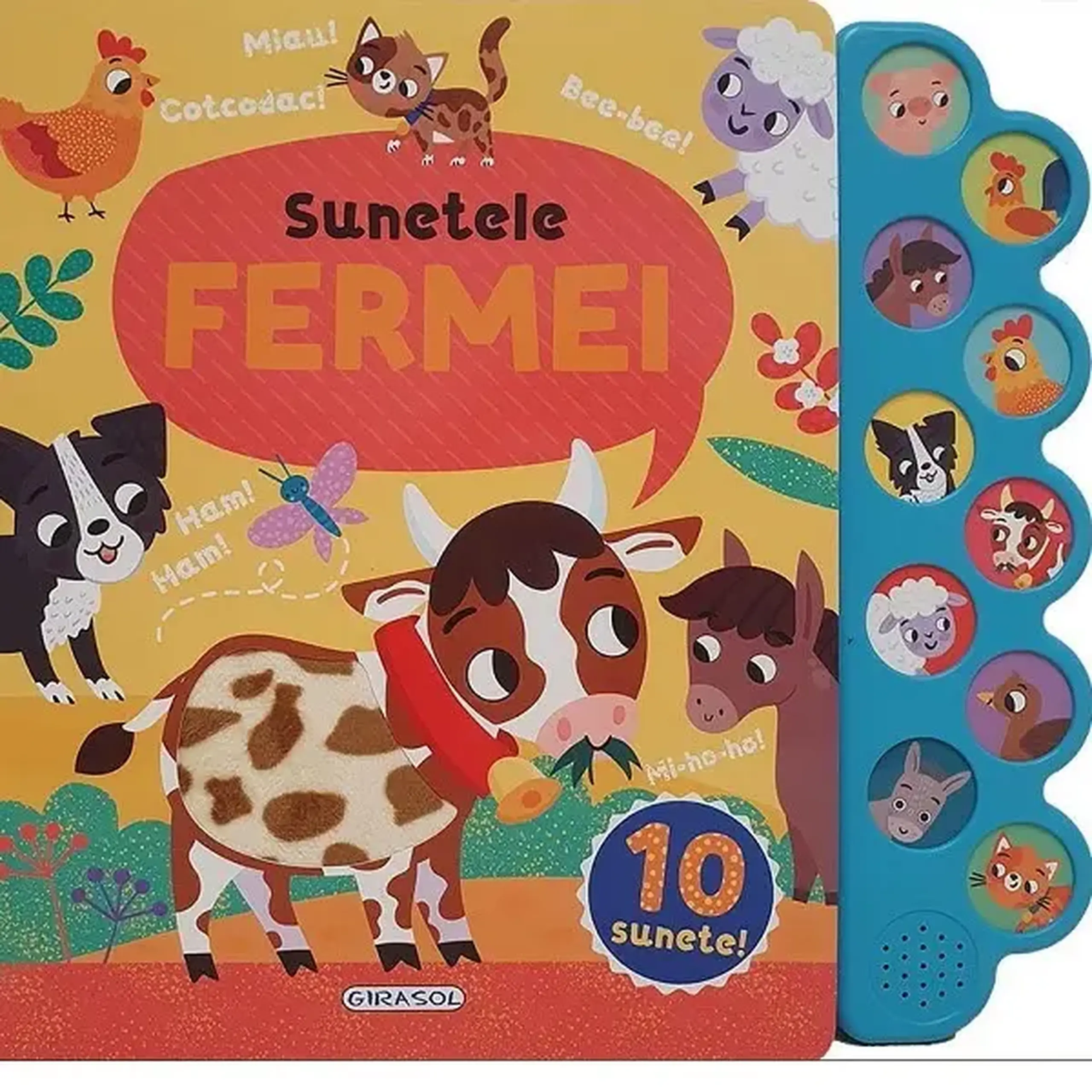 10 sunete - Sunetele fermei_Girasol