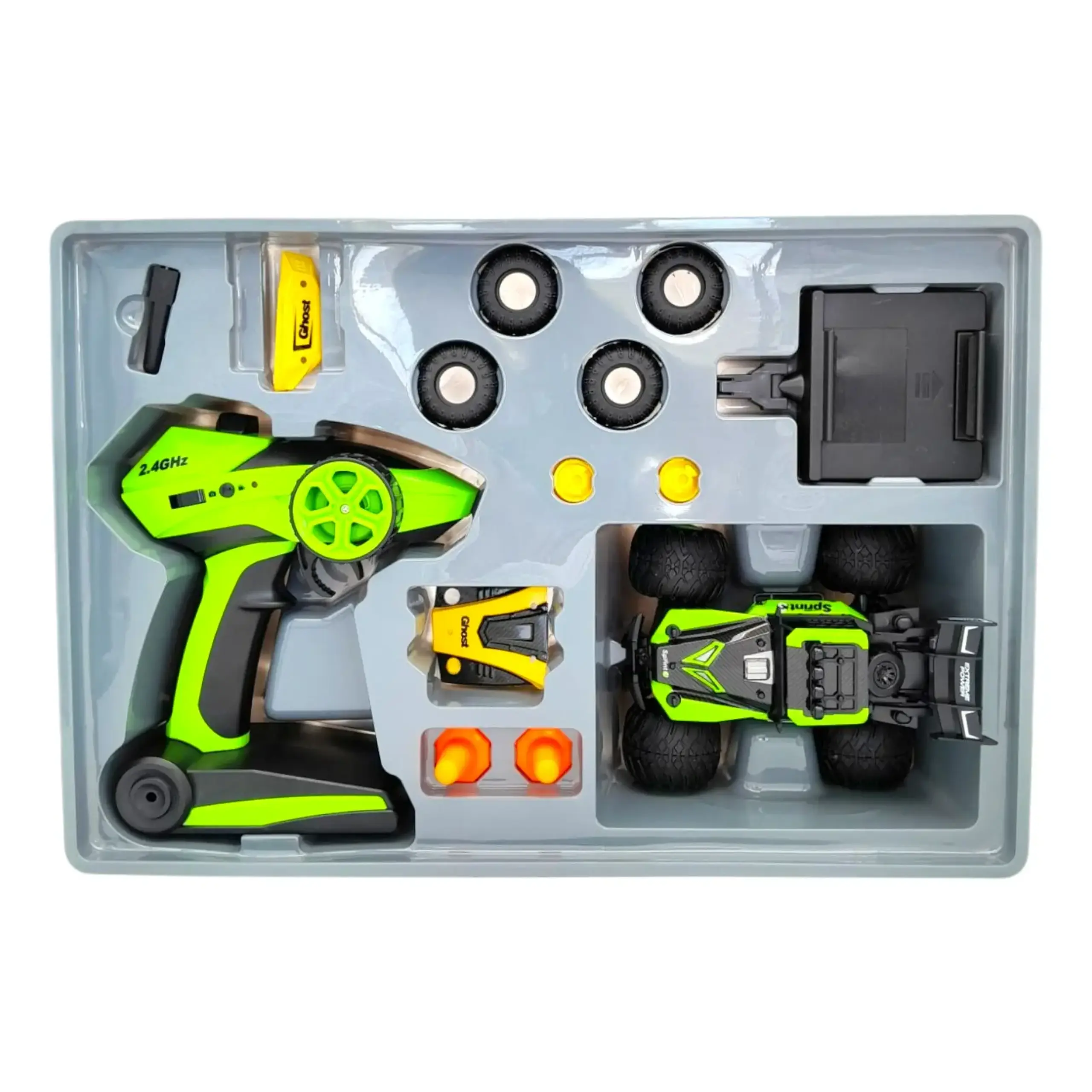Set Masina Sport car cu R/C cu accesorii 31 866