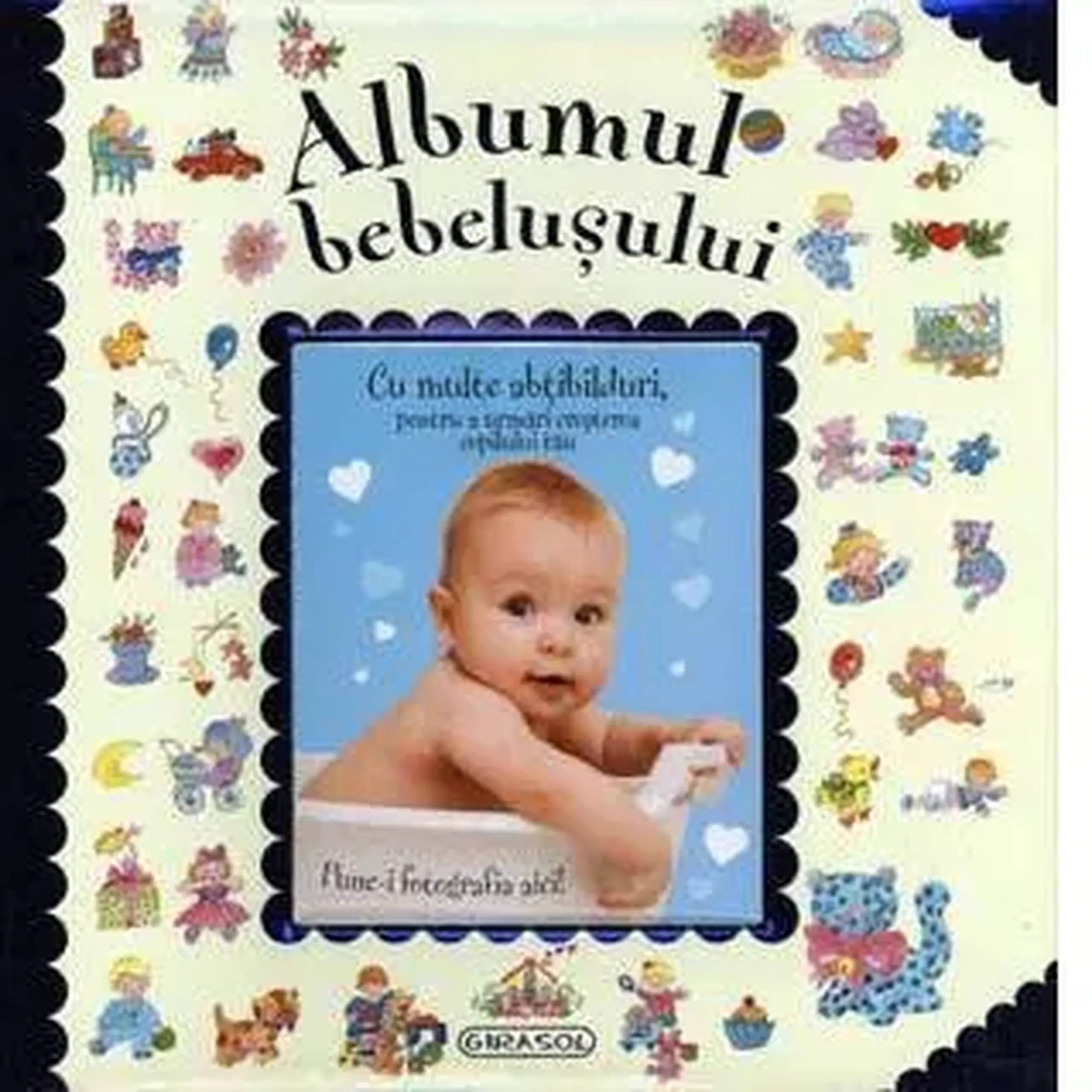 Albumul bebelusulu(bleu) Girasol