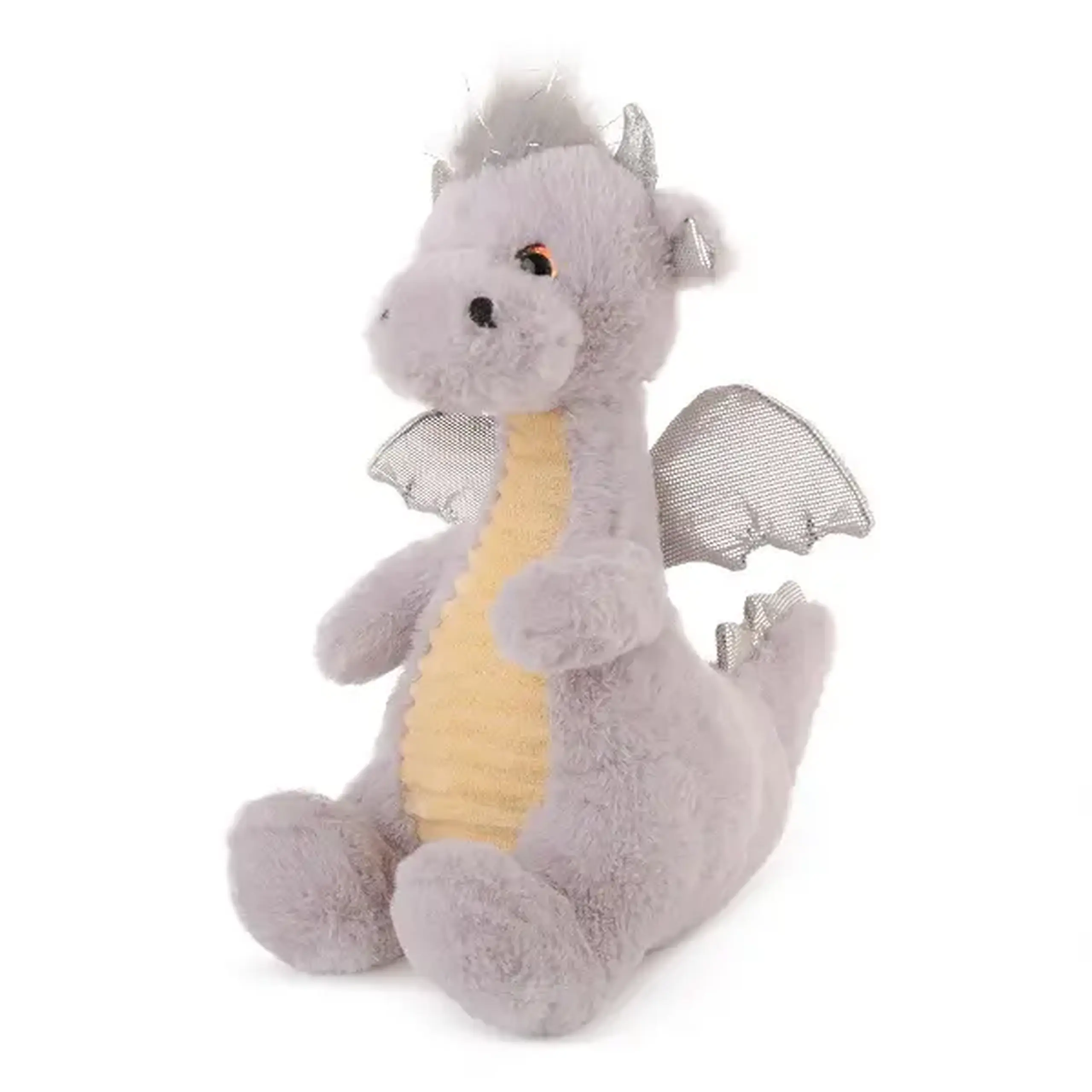 Jucarie moale Copilul dragon - Gri 35 cm - 0.22 kg