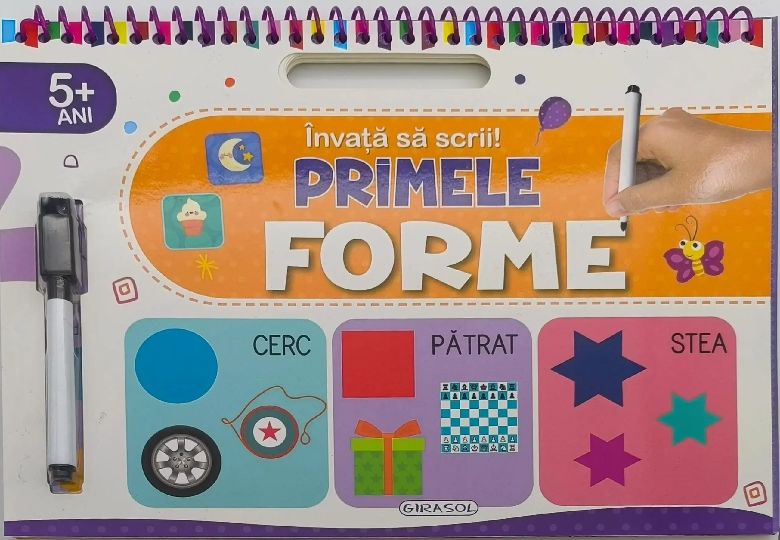 Invata sa scrii! Forme_Girasol