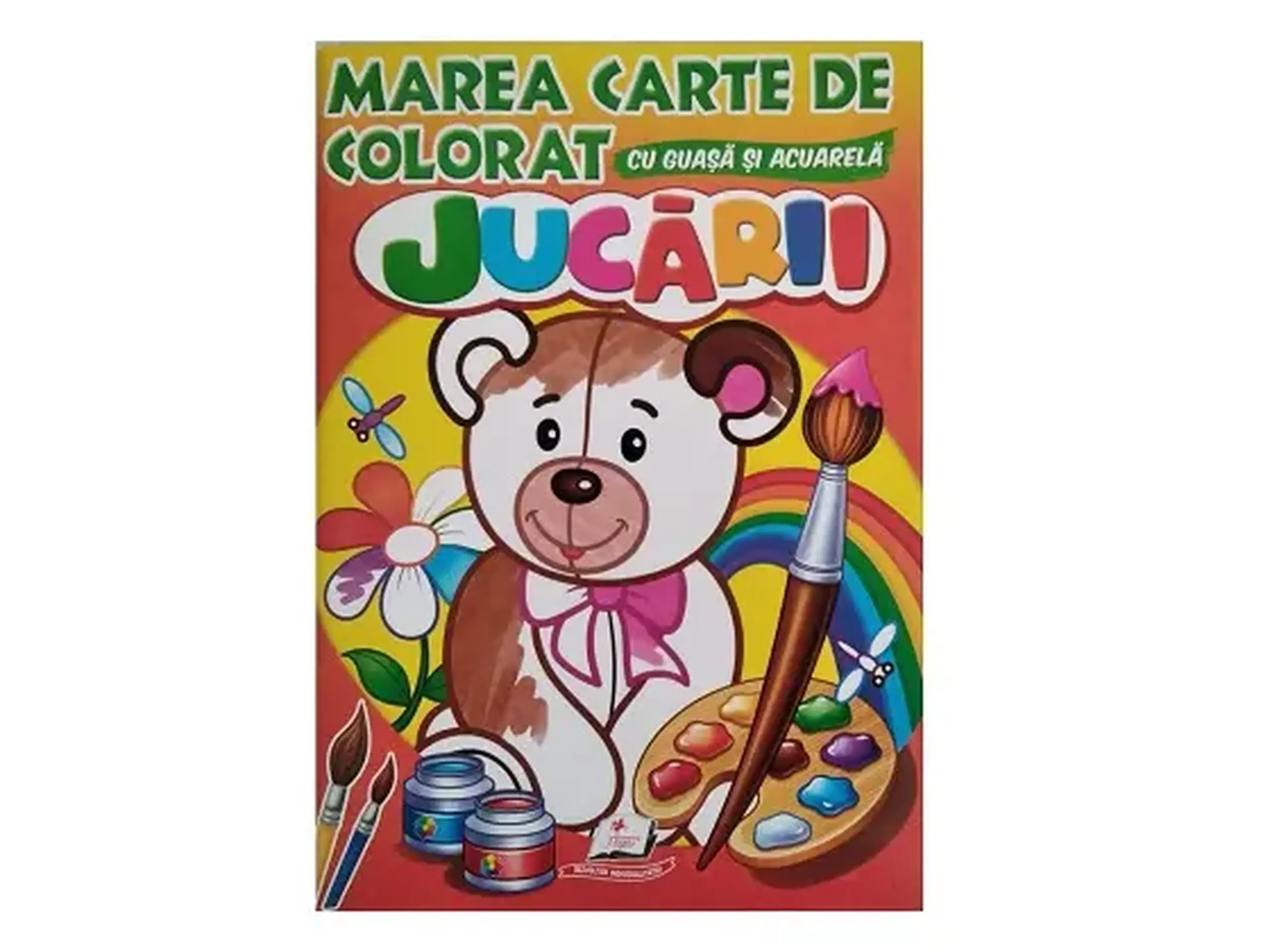 Marea carte de colorat acuarela Jucarii 44 192