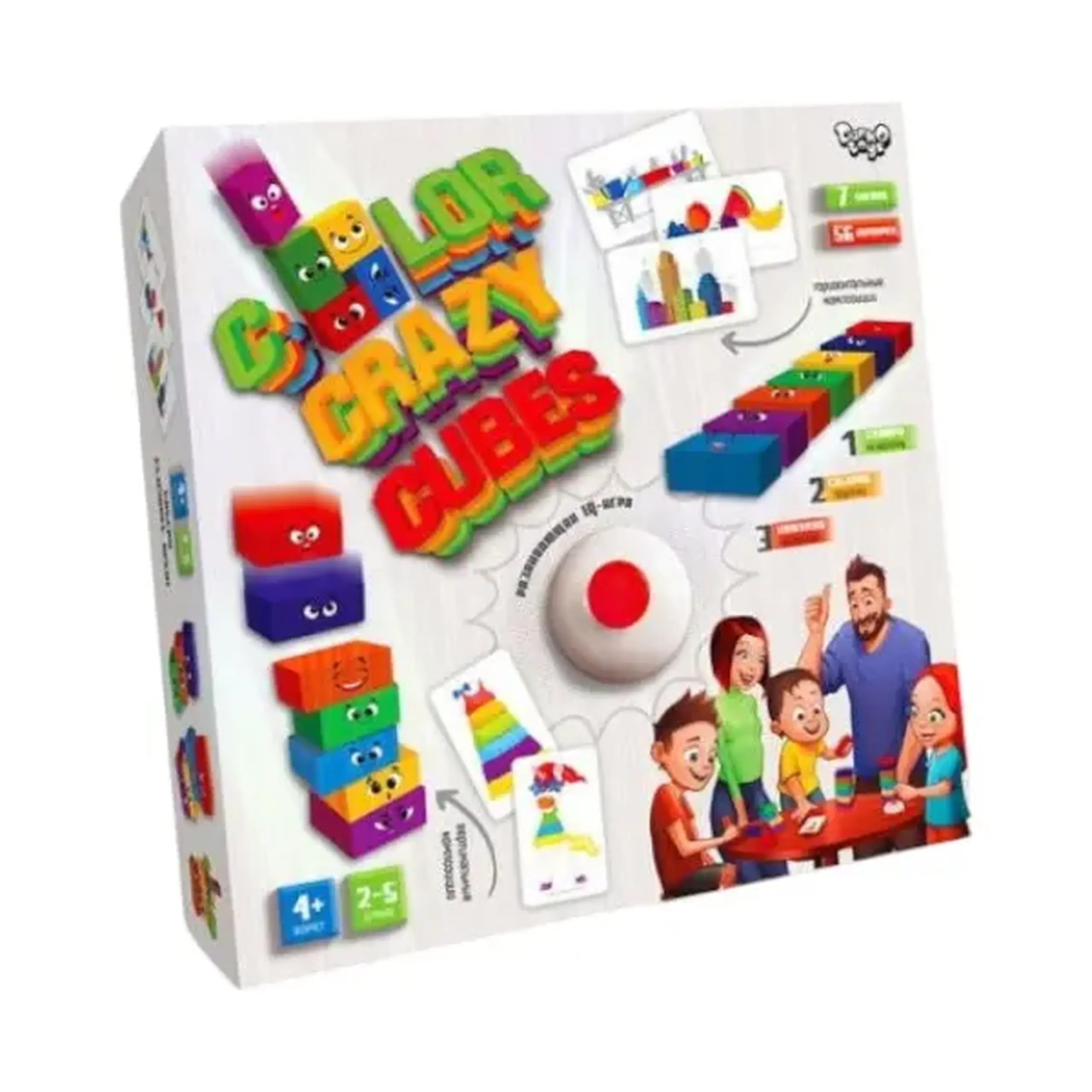 Joc de masa (Color Crazy Cubes)