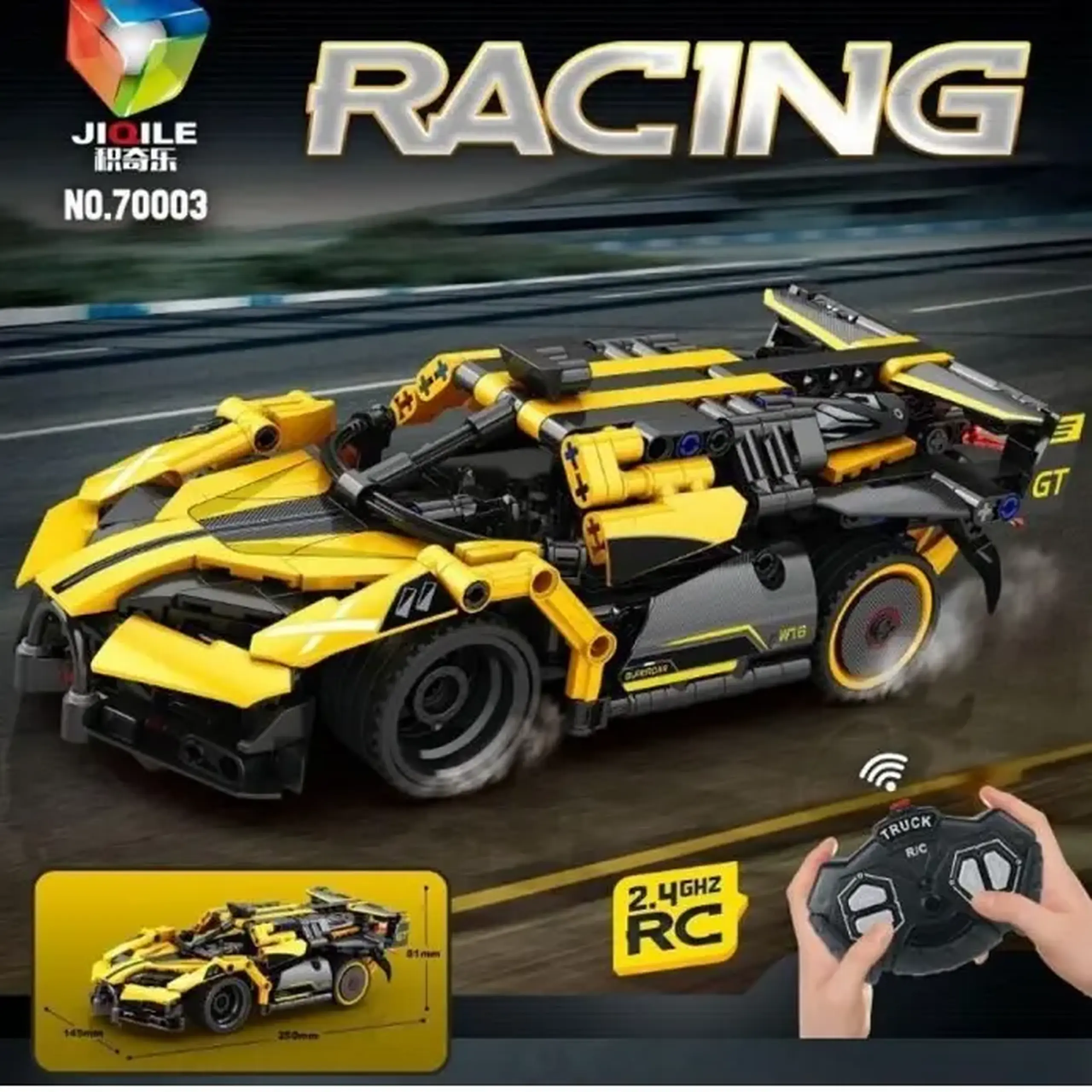 Constructor cu R/C 372pcs