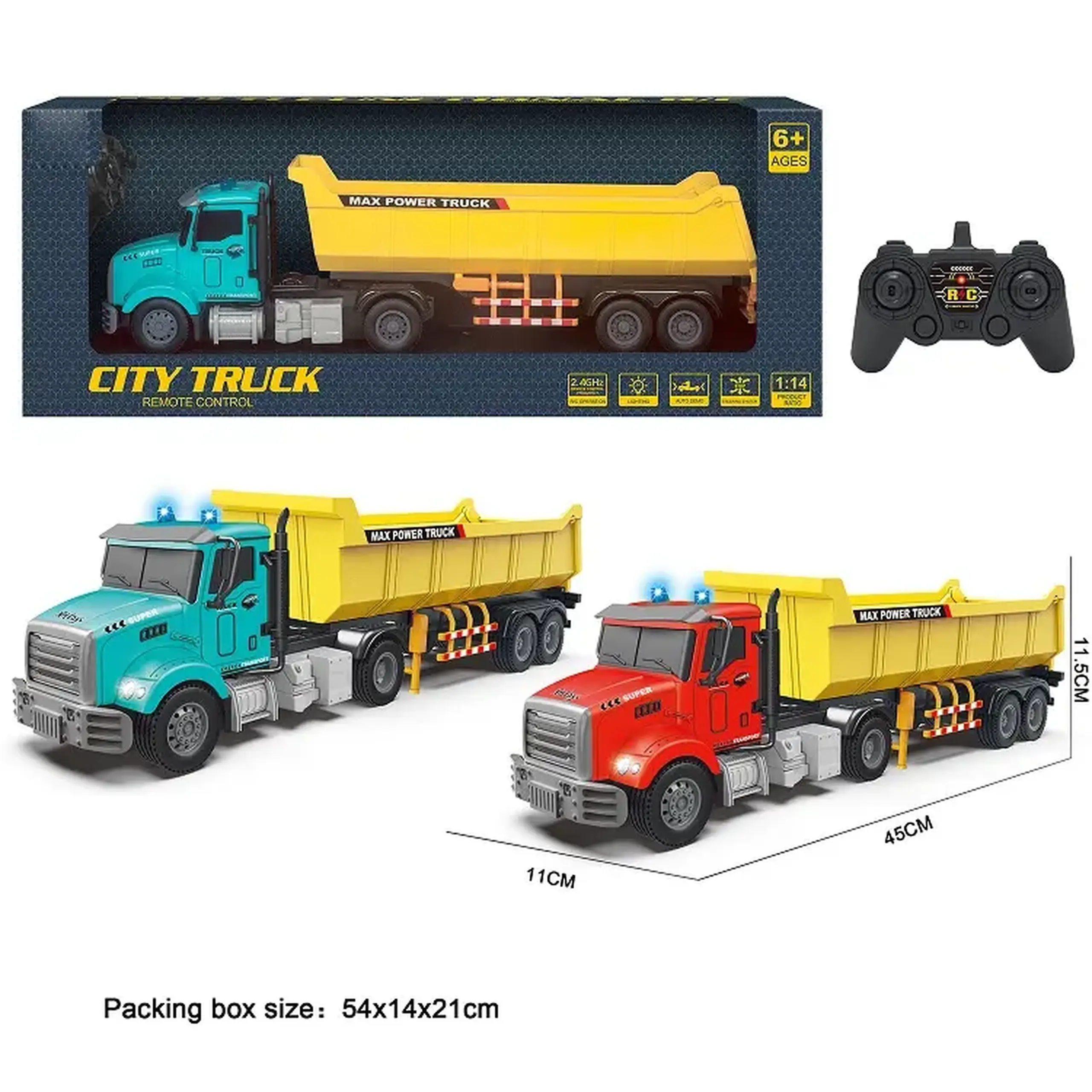 Masina camion cu R/C (instructiune in romana)