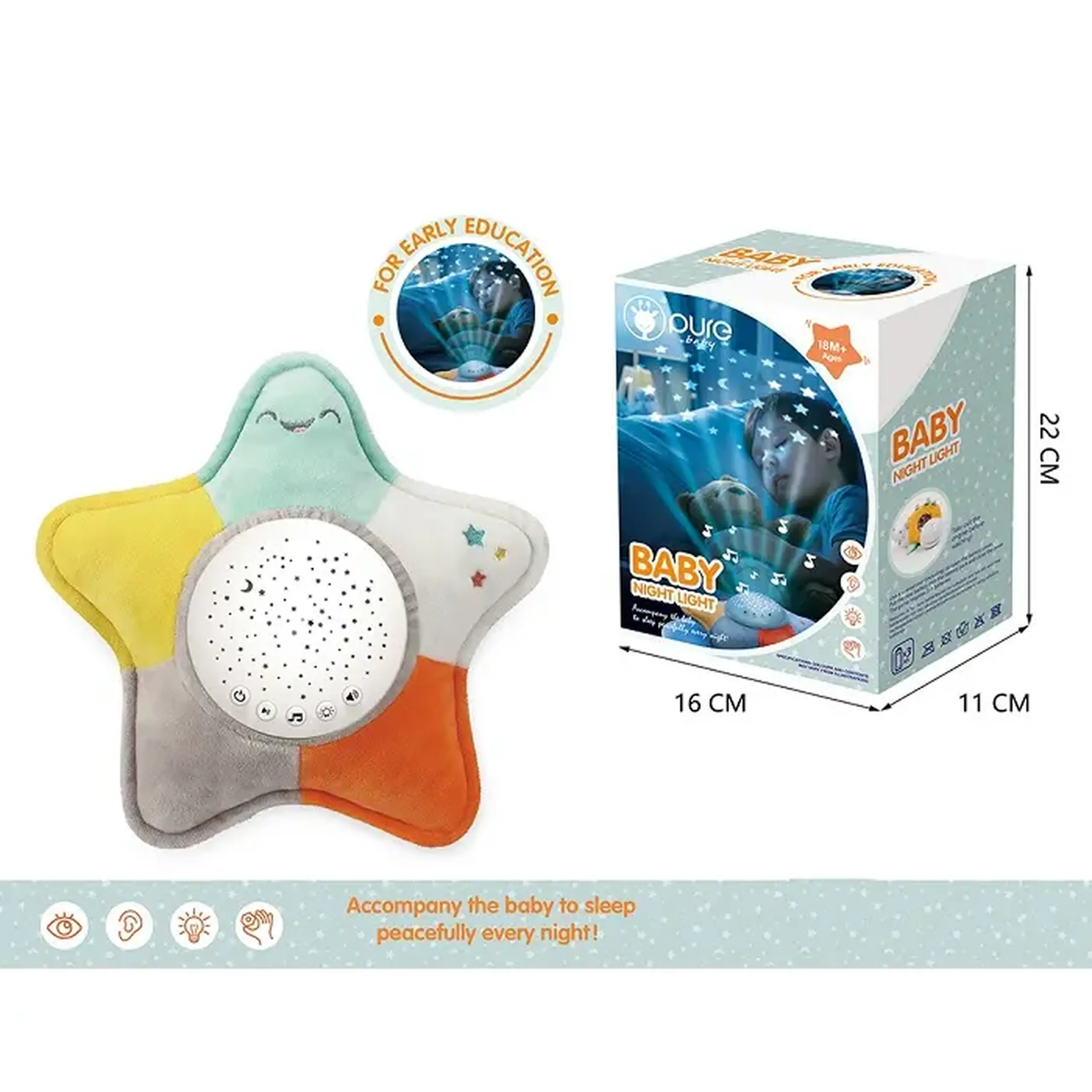 Lampa cu sunet si lumini